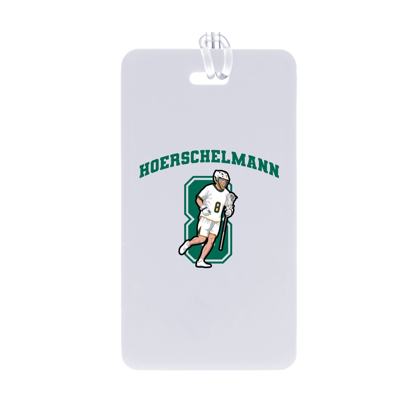 Bag Tag — Number in Classic