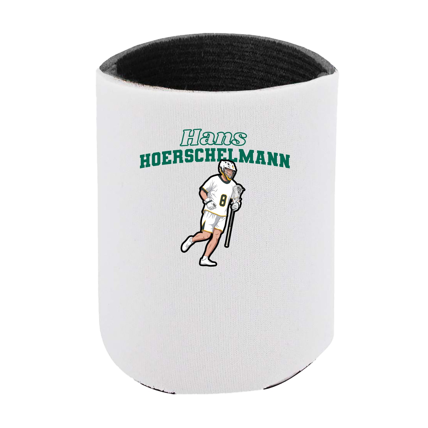 Can Holder — Name Arch in White