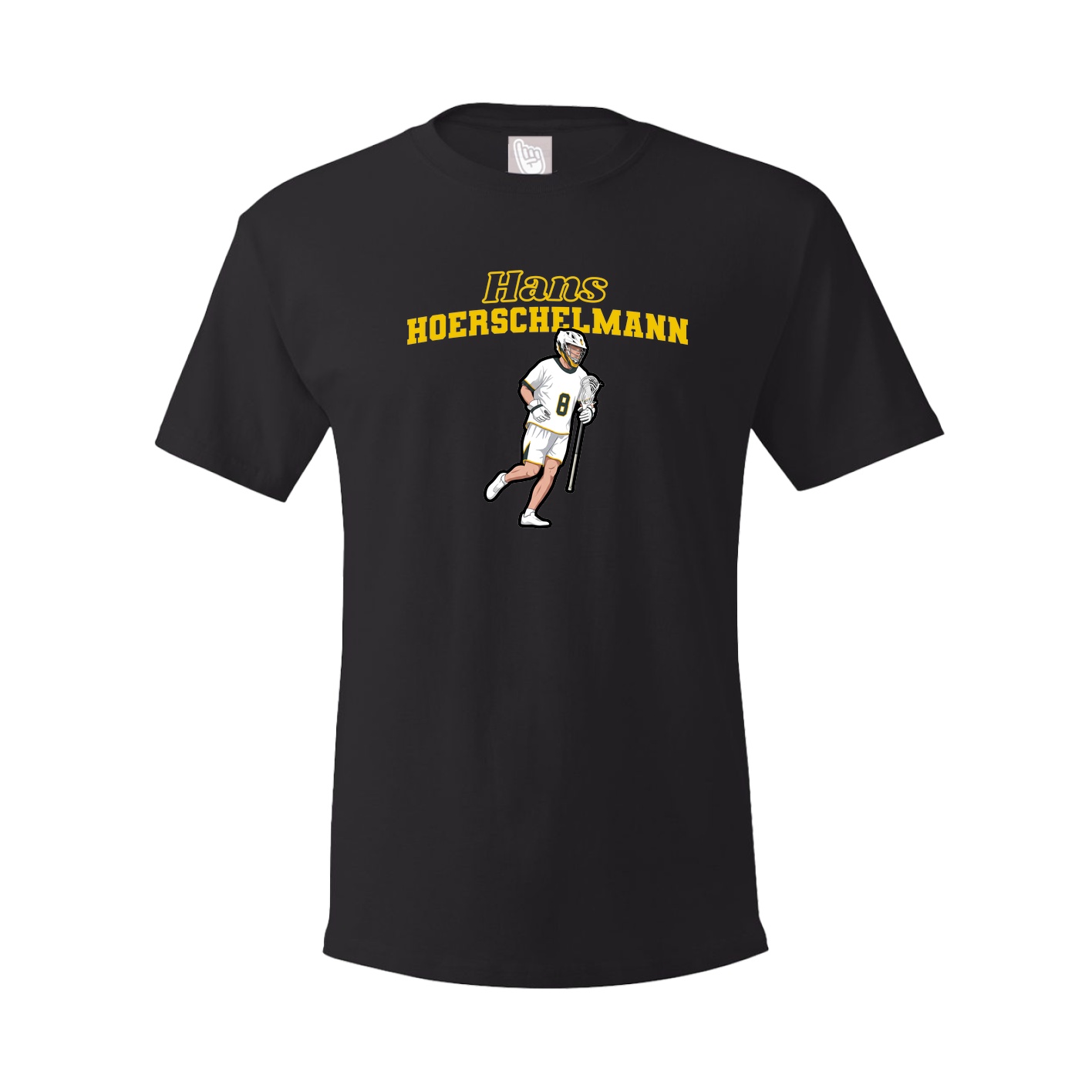 Youth Tee — Name Arch in Black