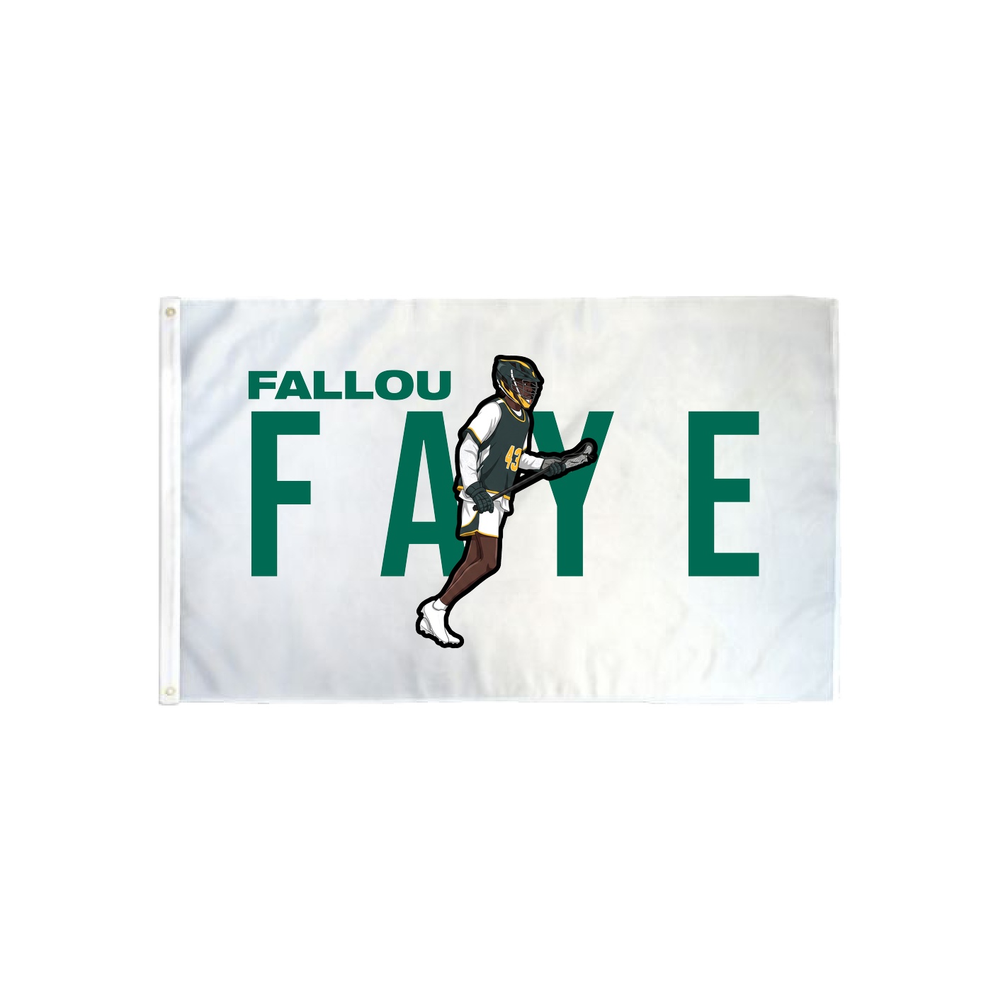 3x5 Flag — Player Name in Classic