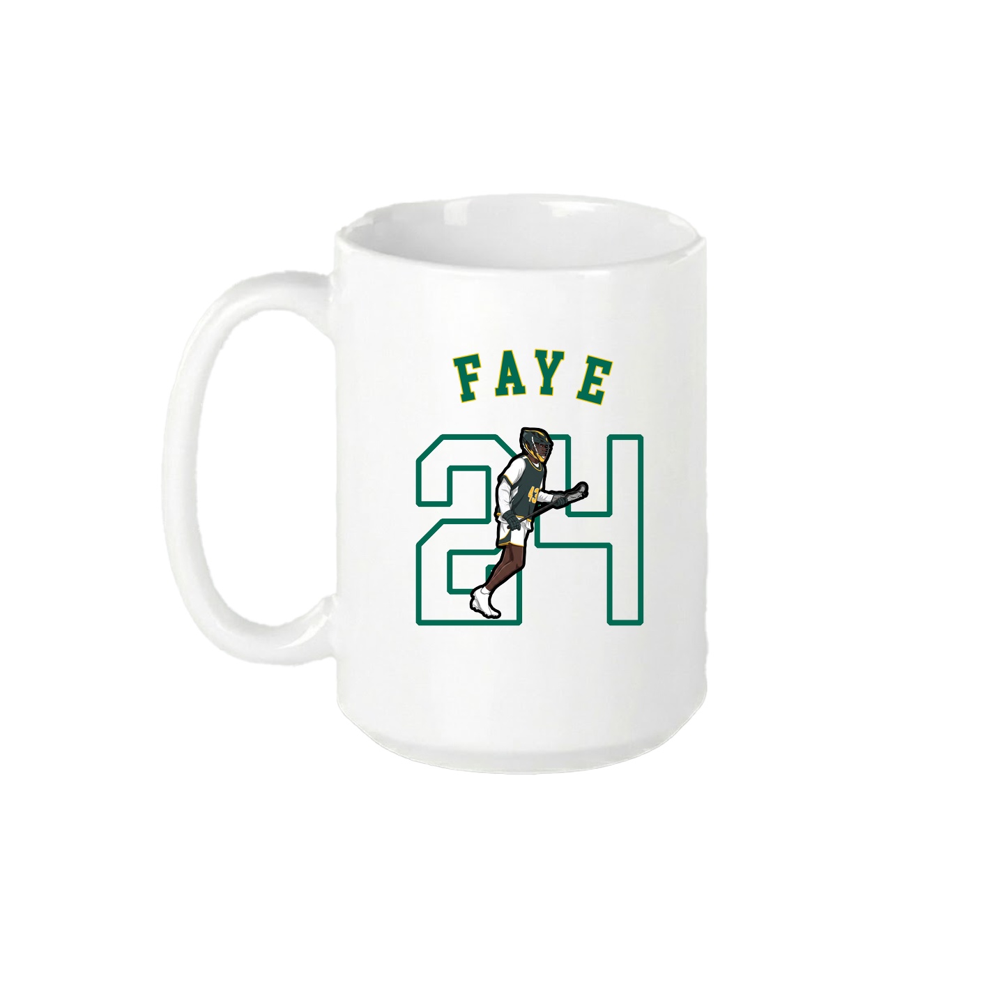 15oz Coffee Mug — Shirsey Arch in White