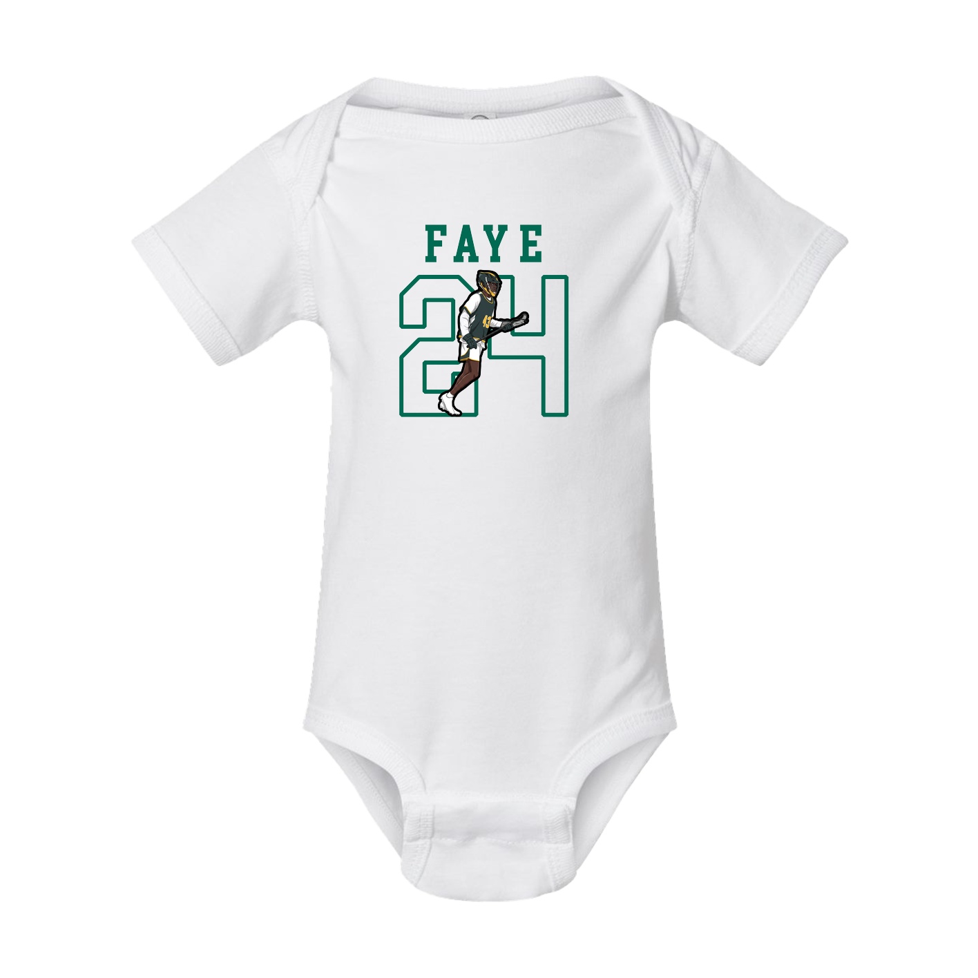 Baby Onesie — Shirsey in White