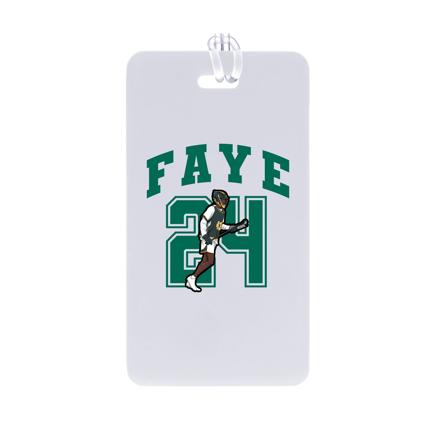 Bag Tag — Number in Classic