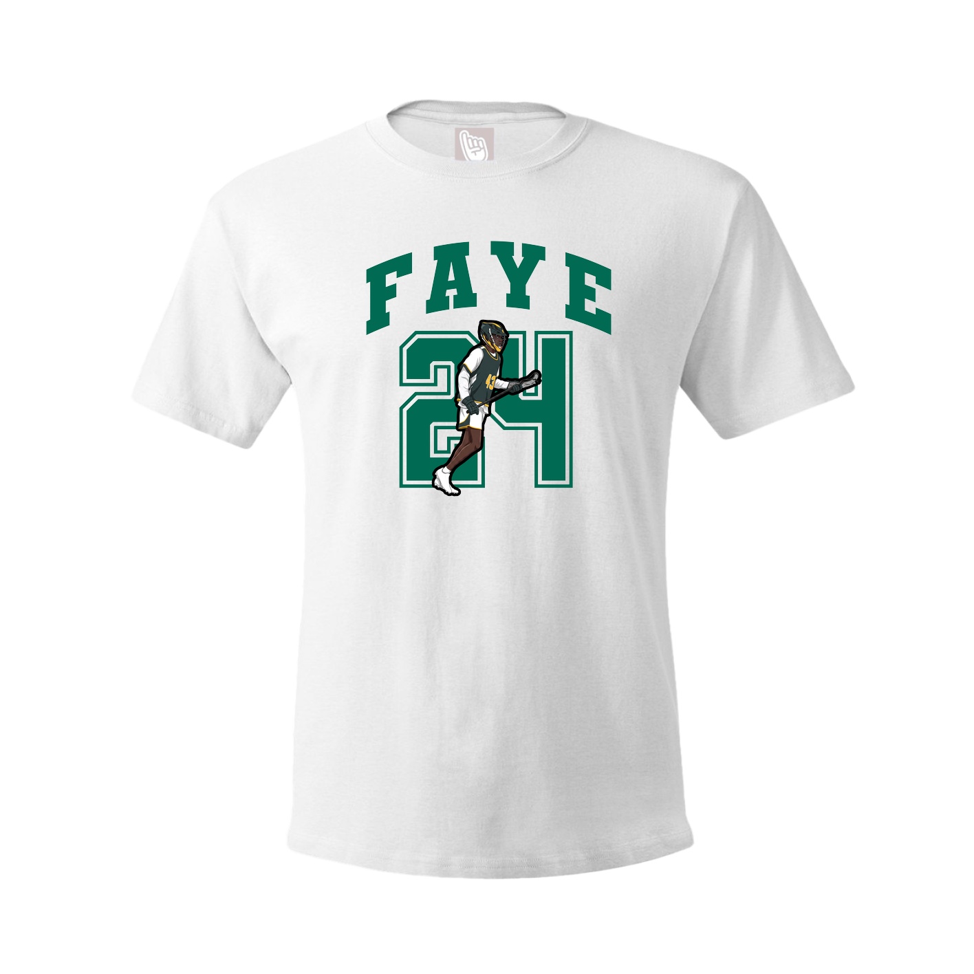 Tee — Number in White
