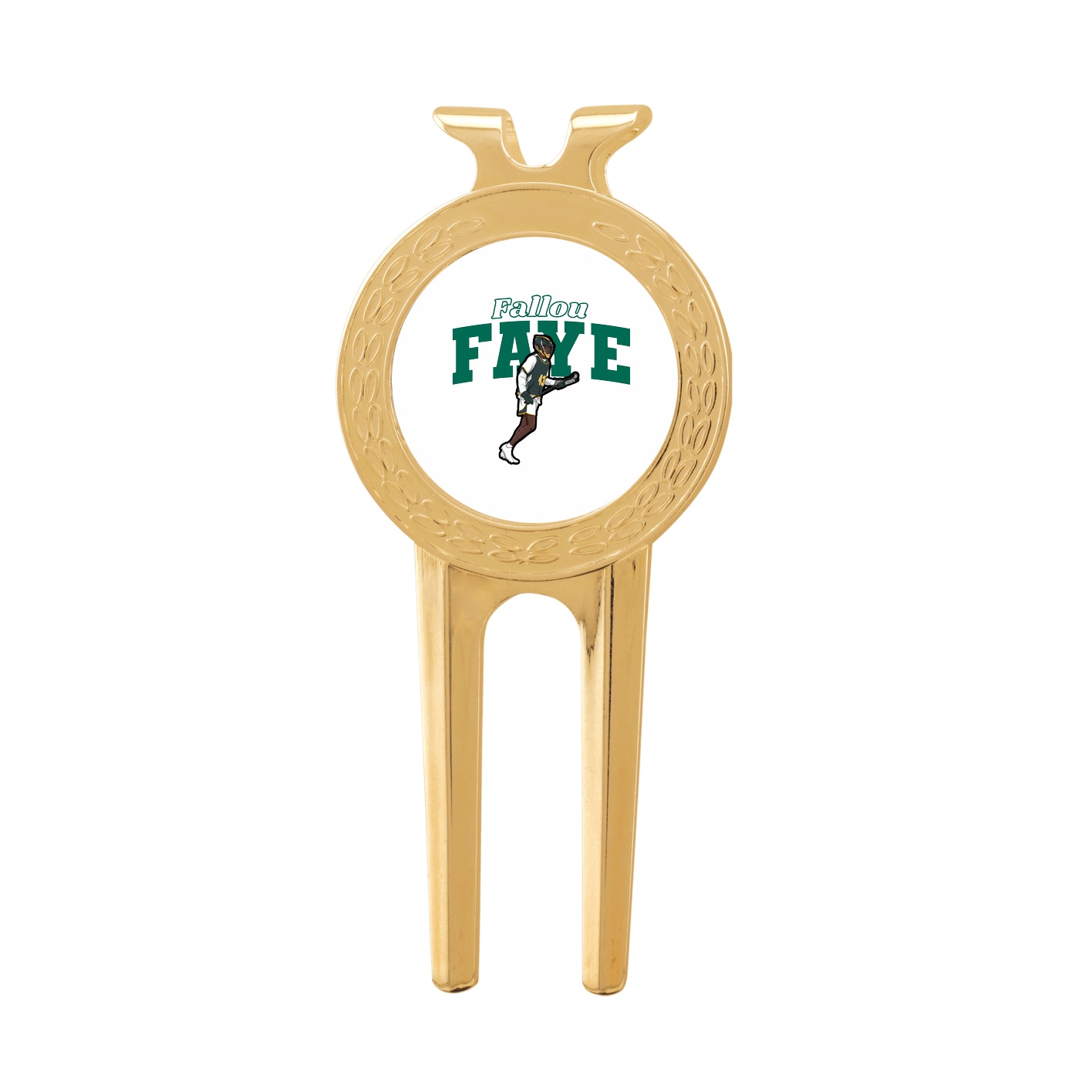 Divot Tool with Ball Marker — Name Arch in Classic