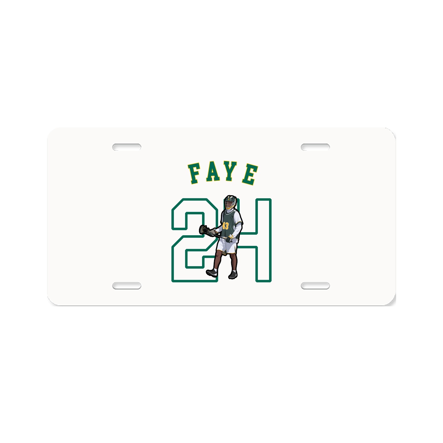 License Plate — Shirsey Arch in Classic