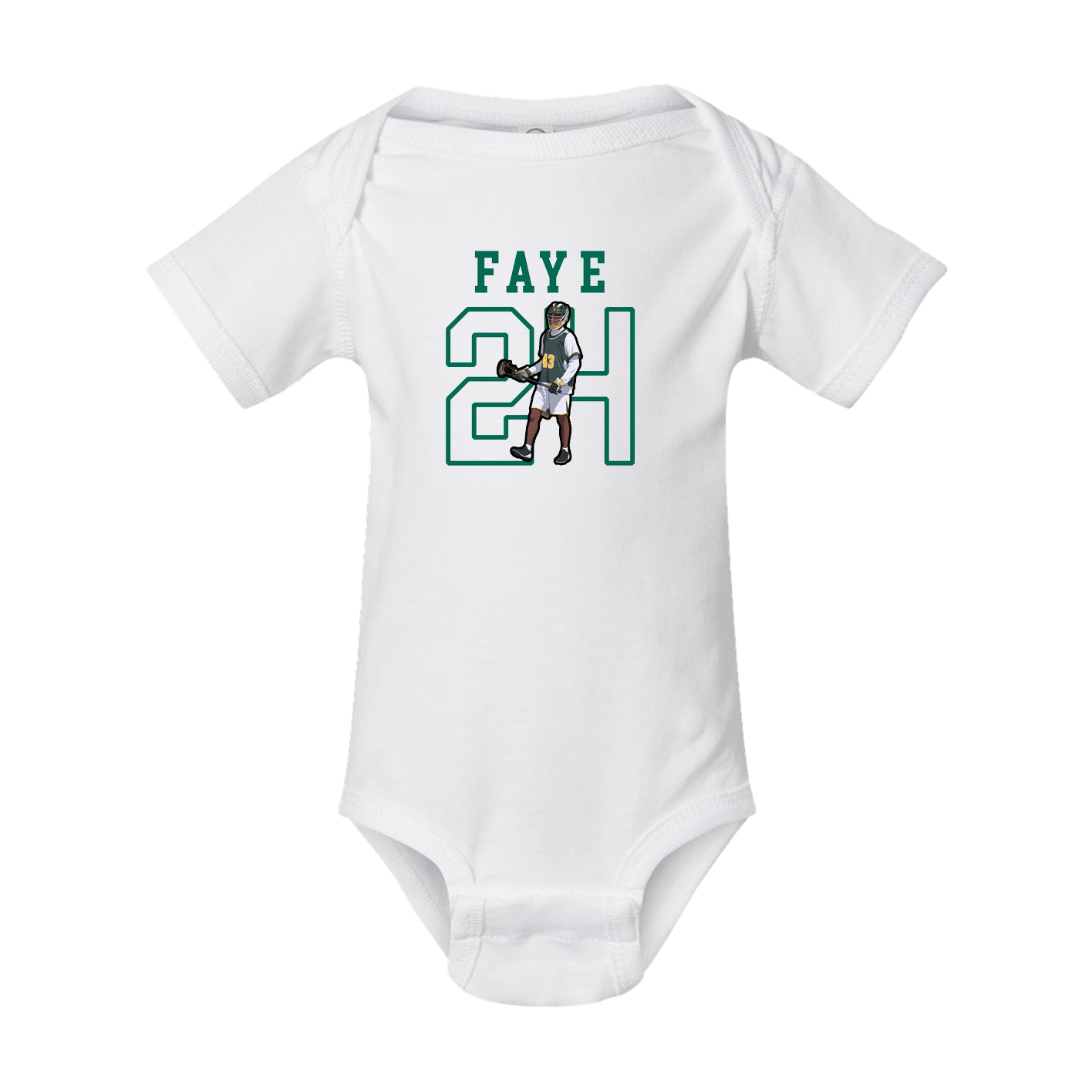 Baby Onesie — Shirsey in White