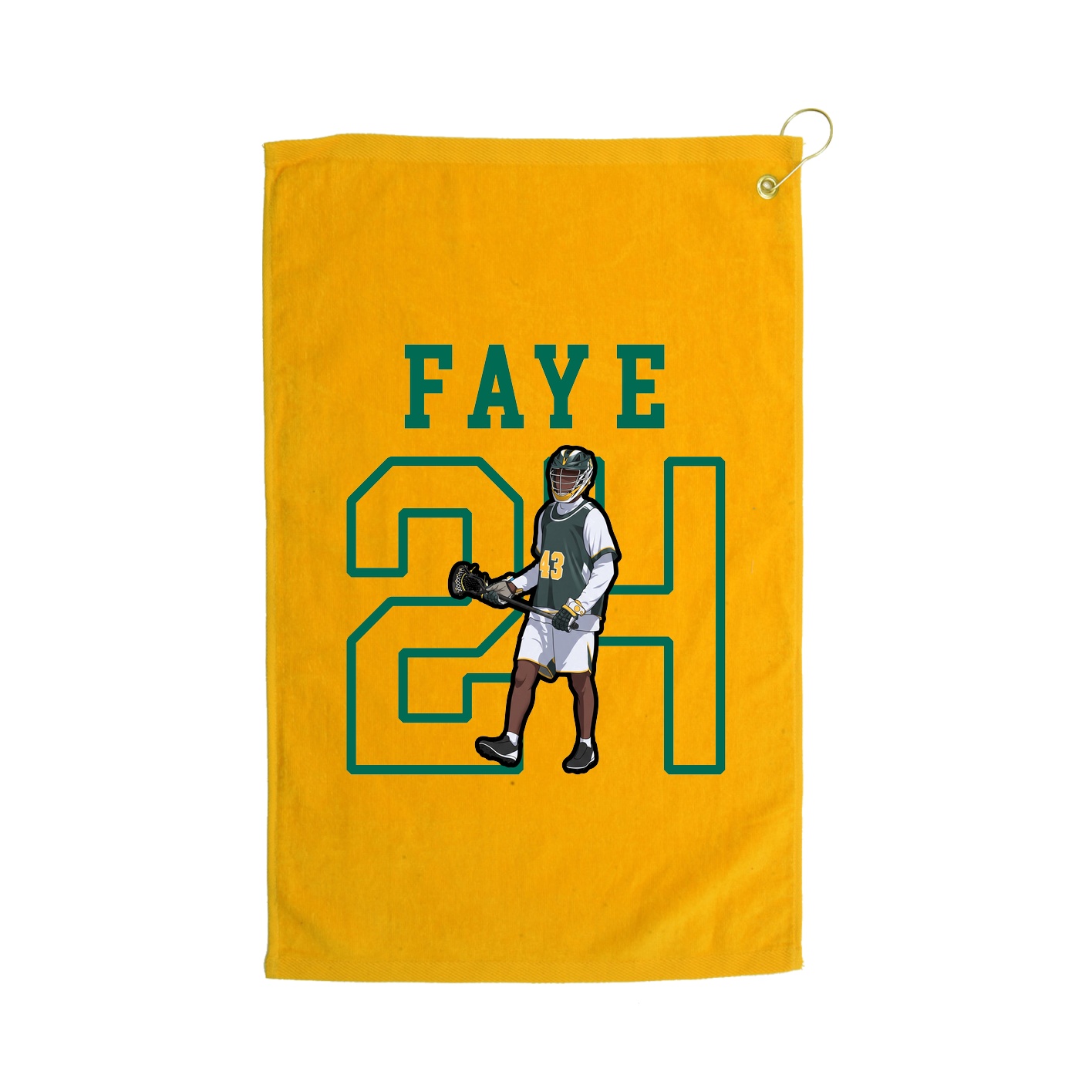 Golf Towel — Shirsey in Gold