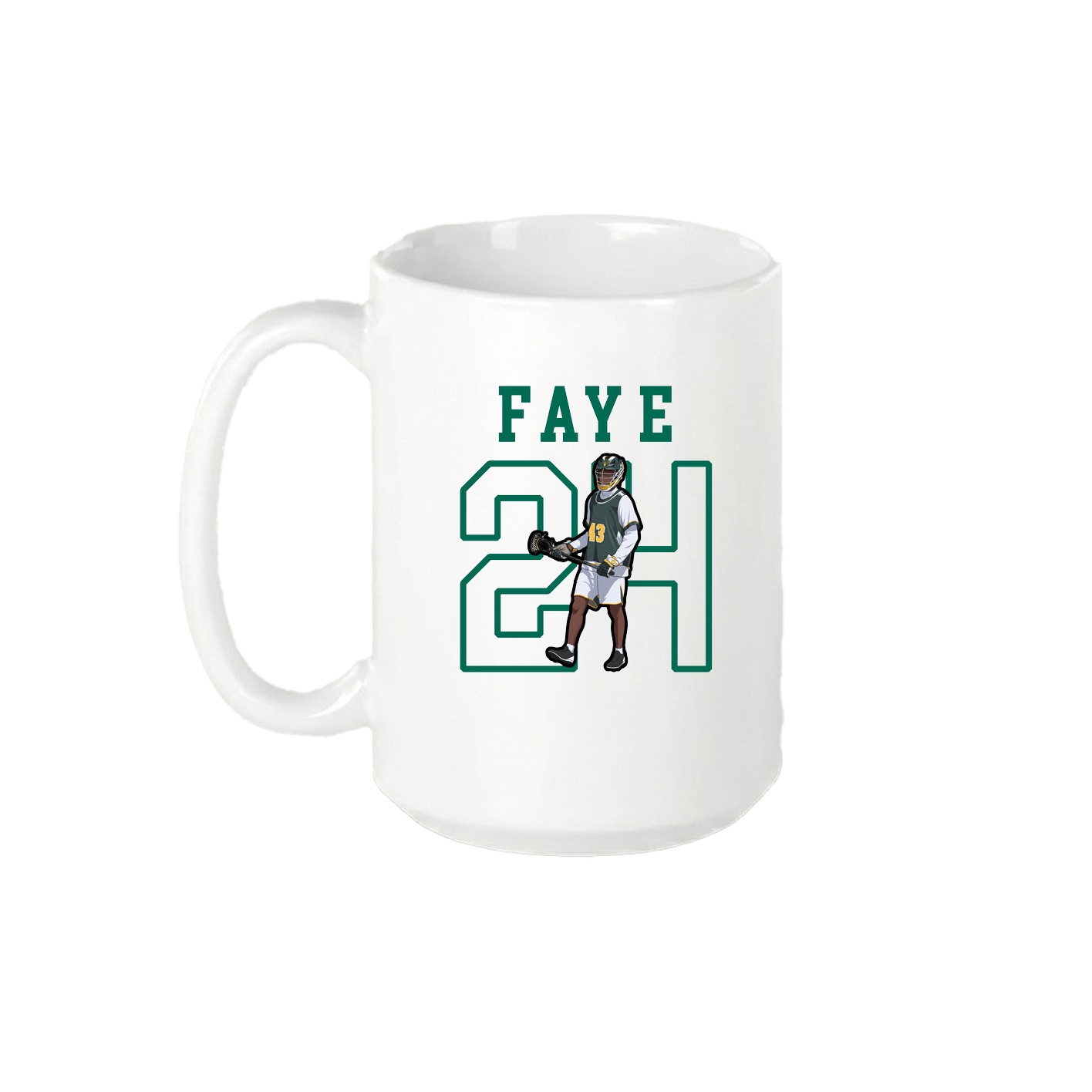 15oz Coffee Mug — Shirsey in White