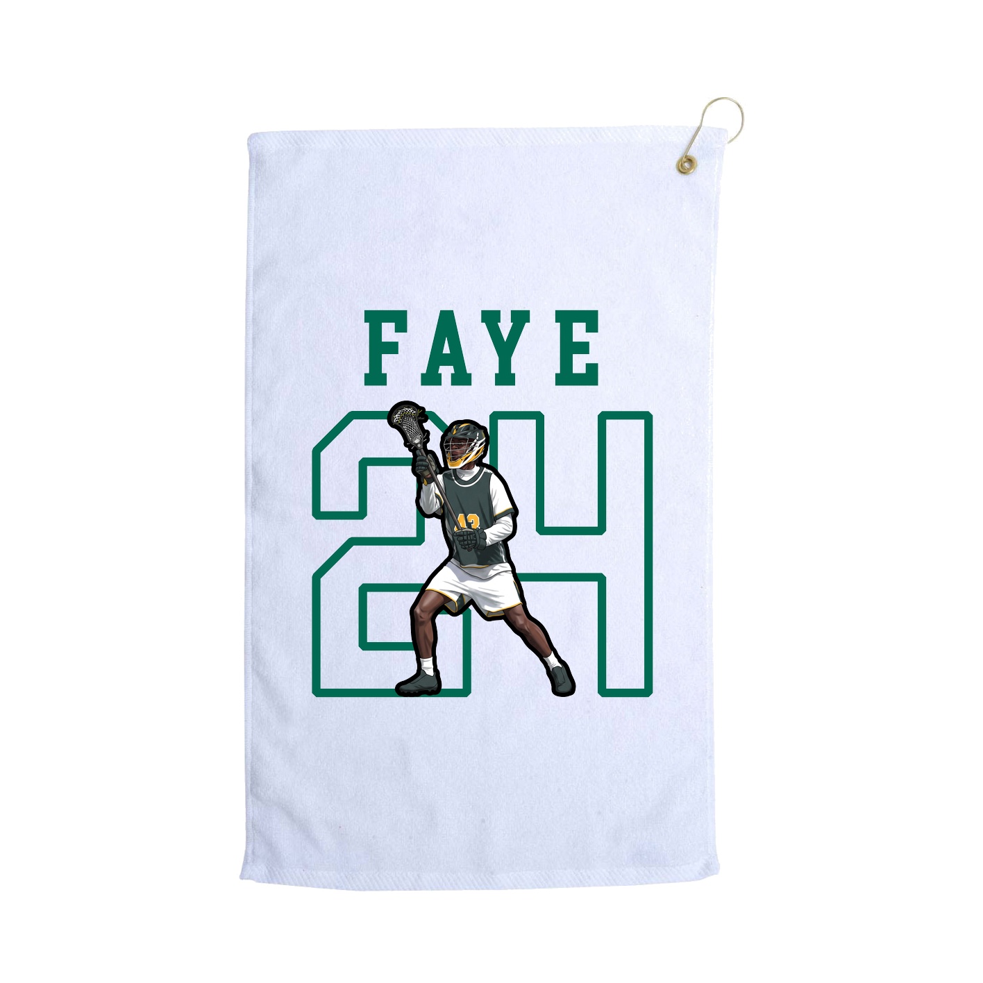 Golf Towel — Shirsey in White