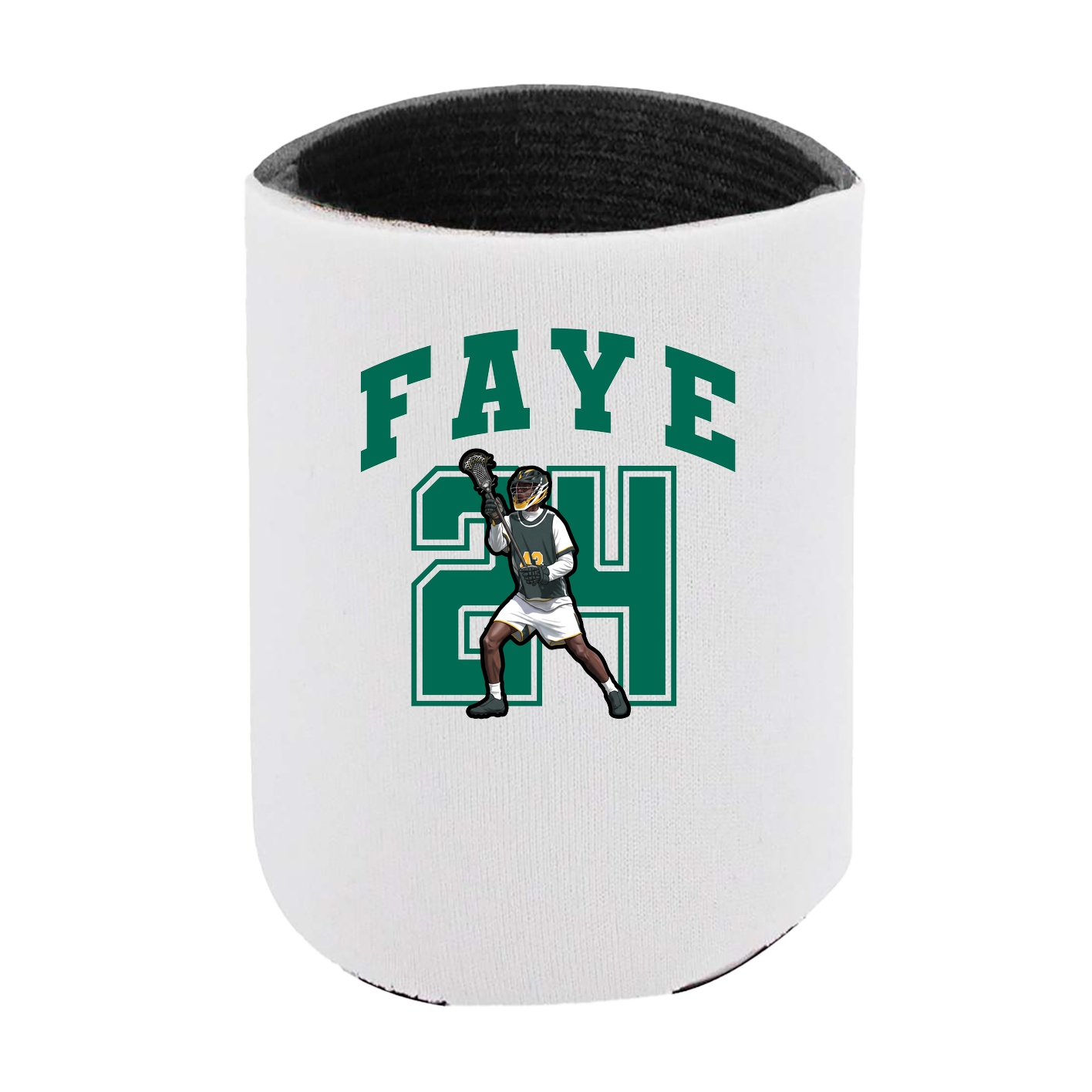 Can Holder — Number in White