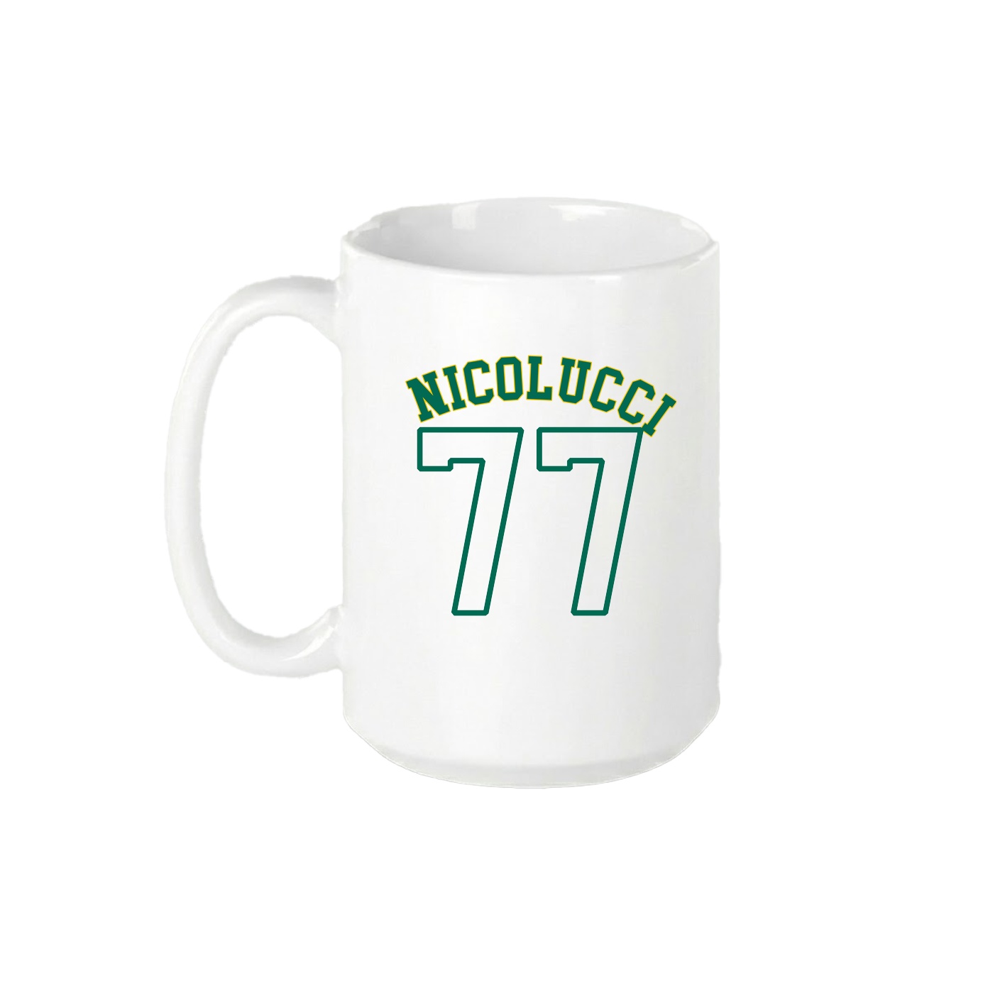 15oz Coffee Mug — Shirsey Arch in White
