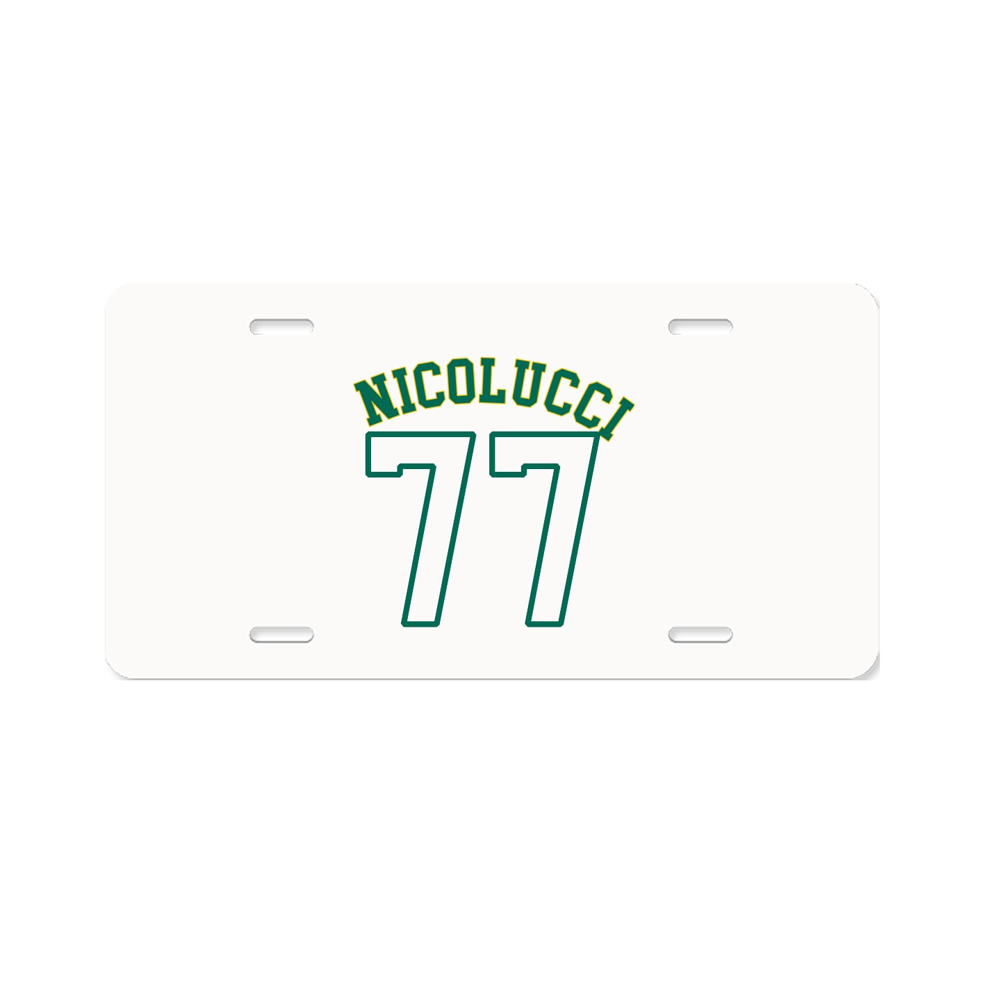 License Plate — Shirsey Arch in Classic