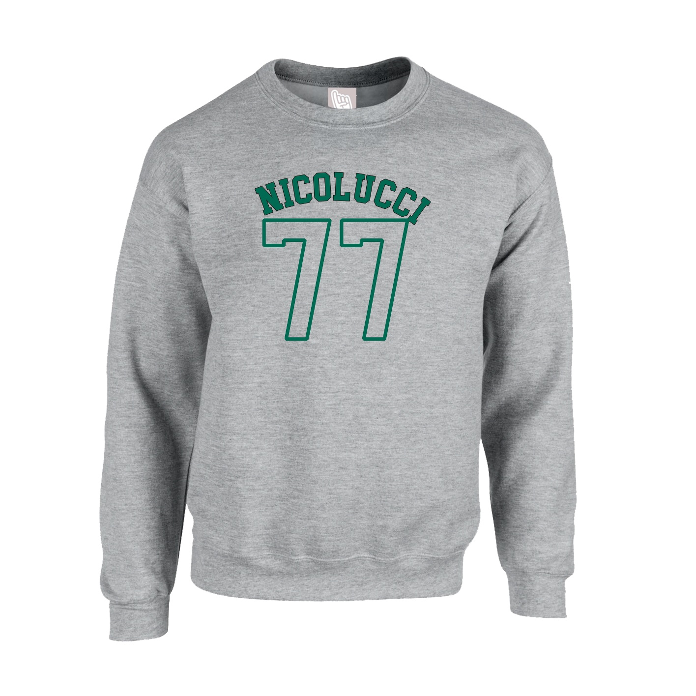 Fleece Crew — Shirsey Arch in Grey