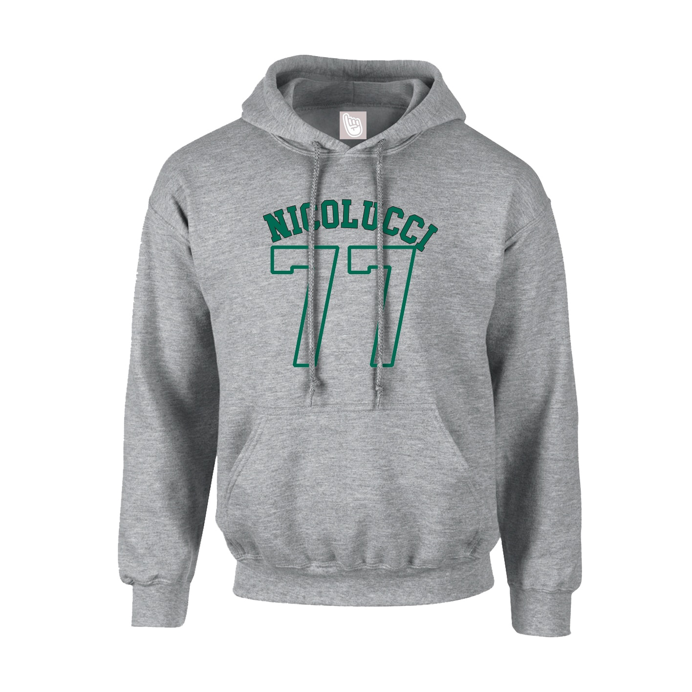 Youth Hoodie — Shirsey Arch in Grey
