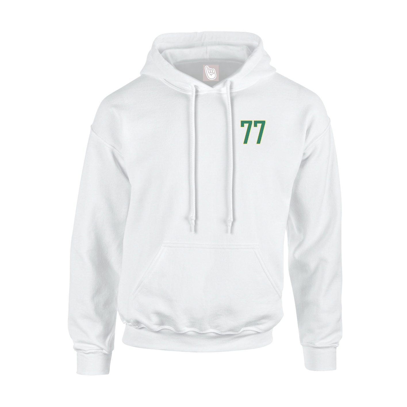 Hoodie — Front Shirsy in White
