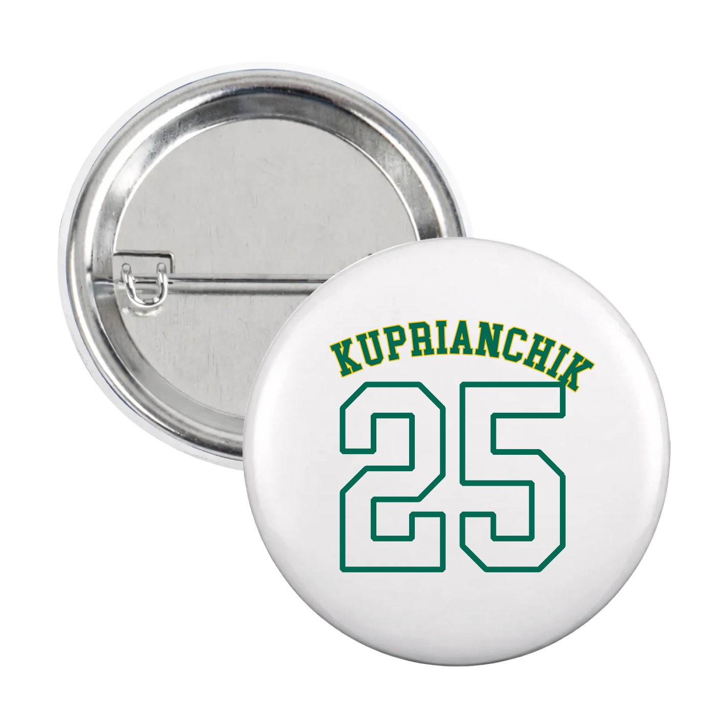 Game Day Button — Shirsey Arch in White