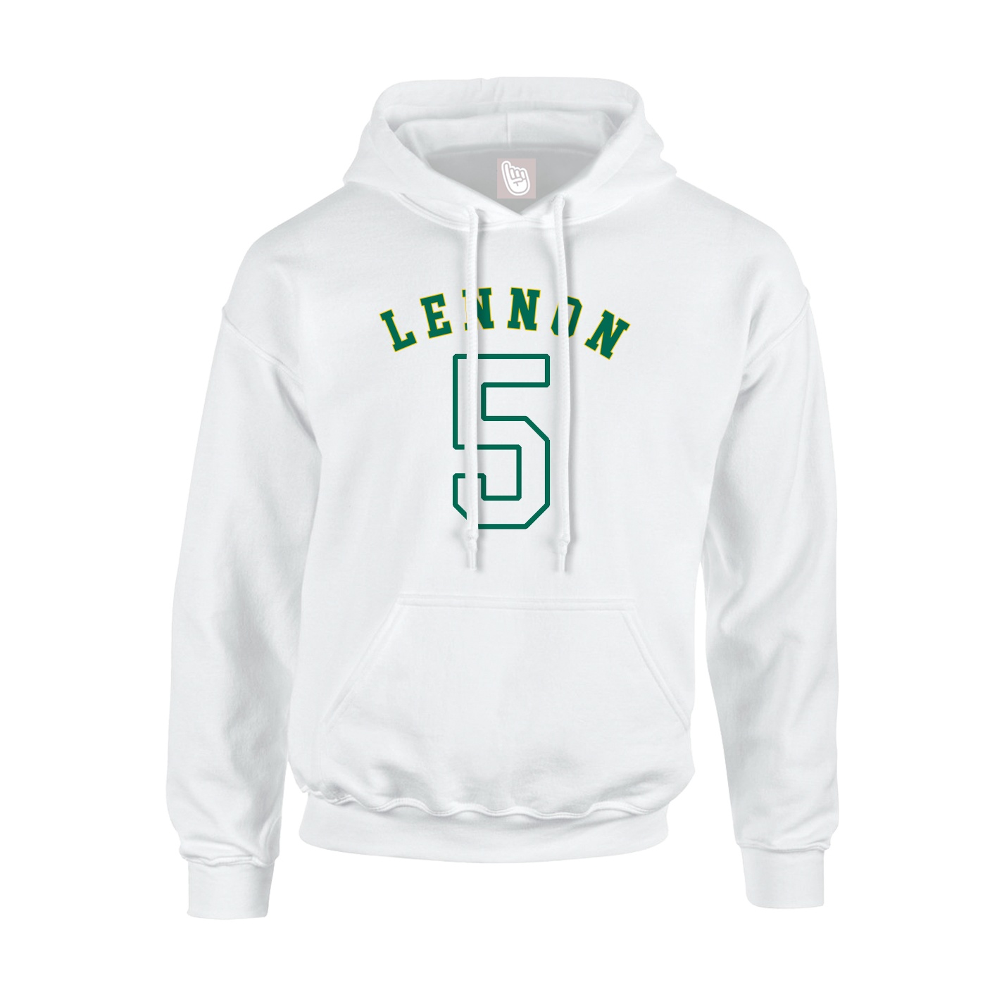 Hoodie — Shirsey Arch in White