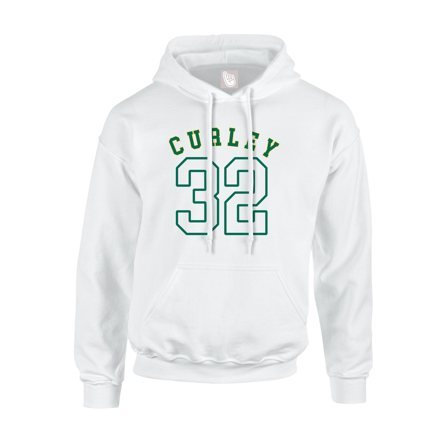 Hoodie — Shirsey Arch in White