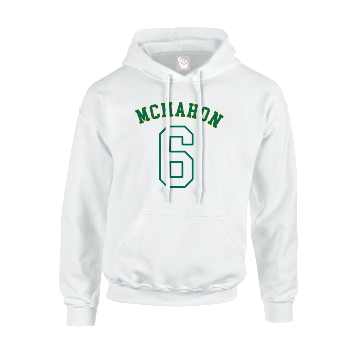 Hoodie — Shirsey Arch in White