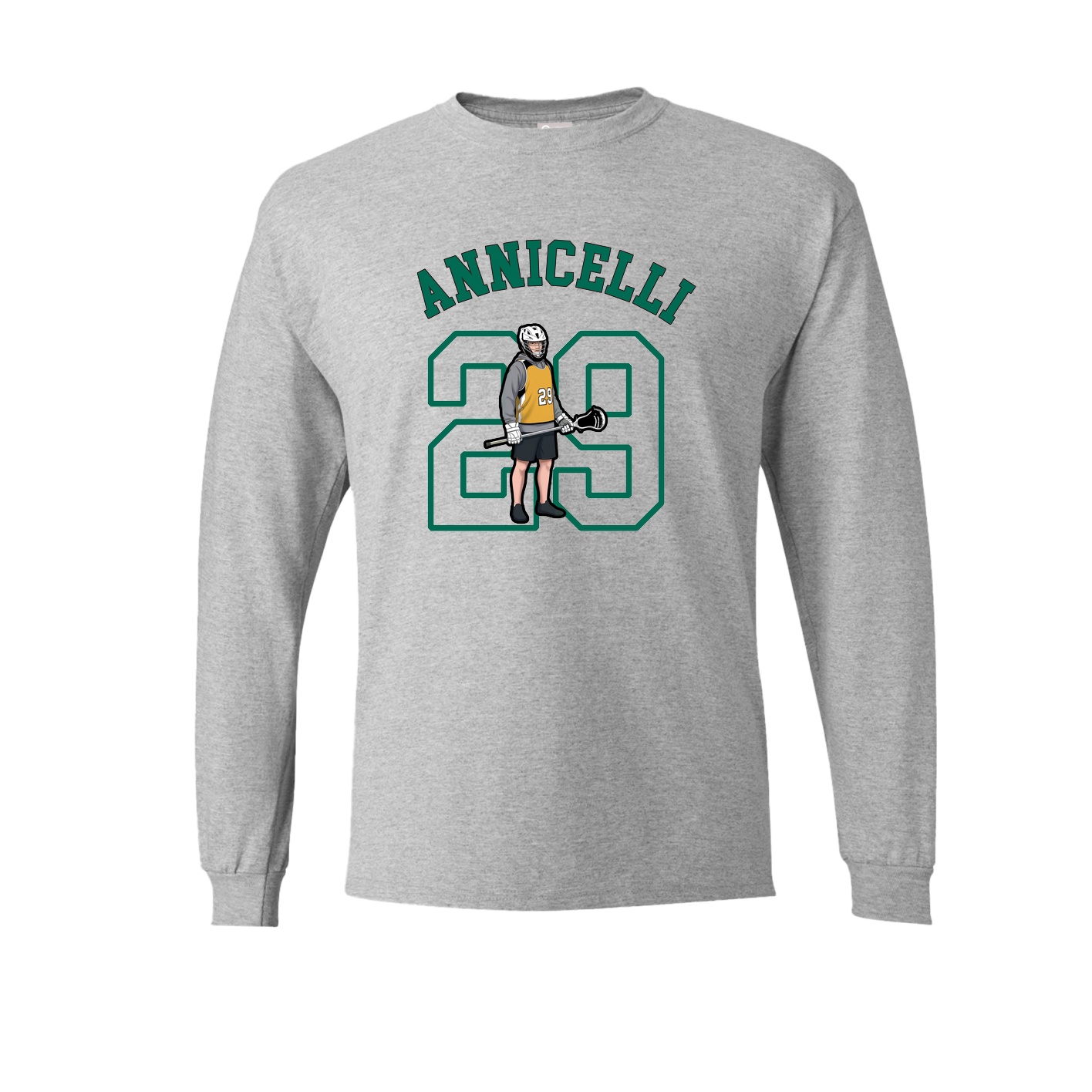 Long Sleeve Tee — Shirsey Arch in Grey