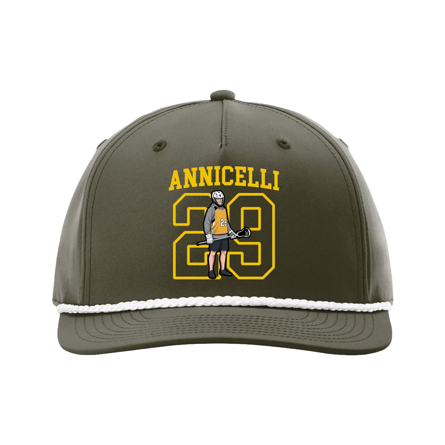 Five-Panel Classic Rope Cap — Shirsey in Green