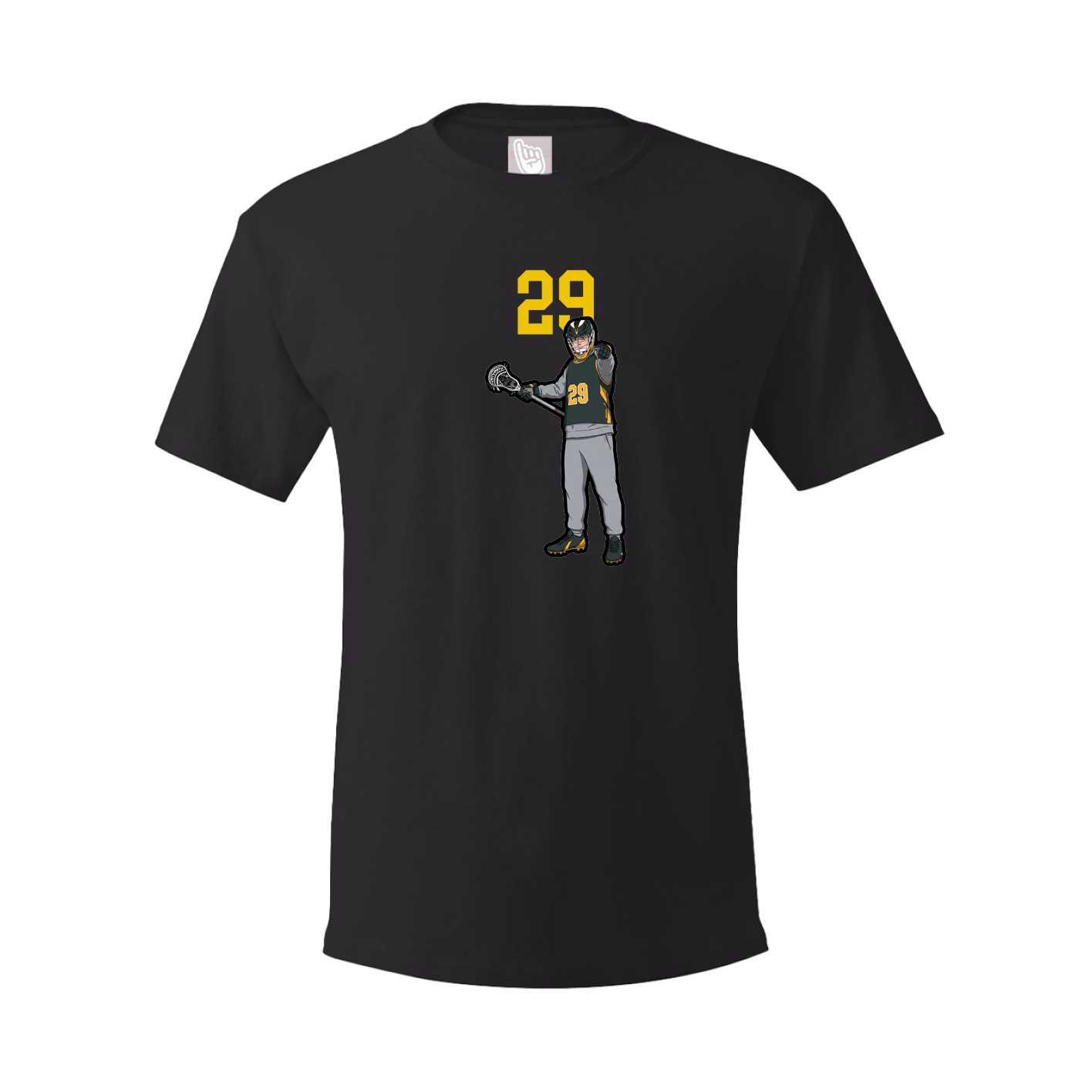 Tee — Number Top in Black