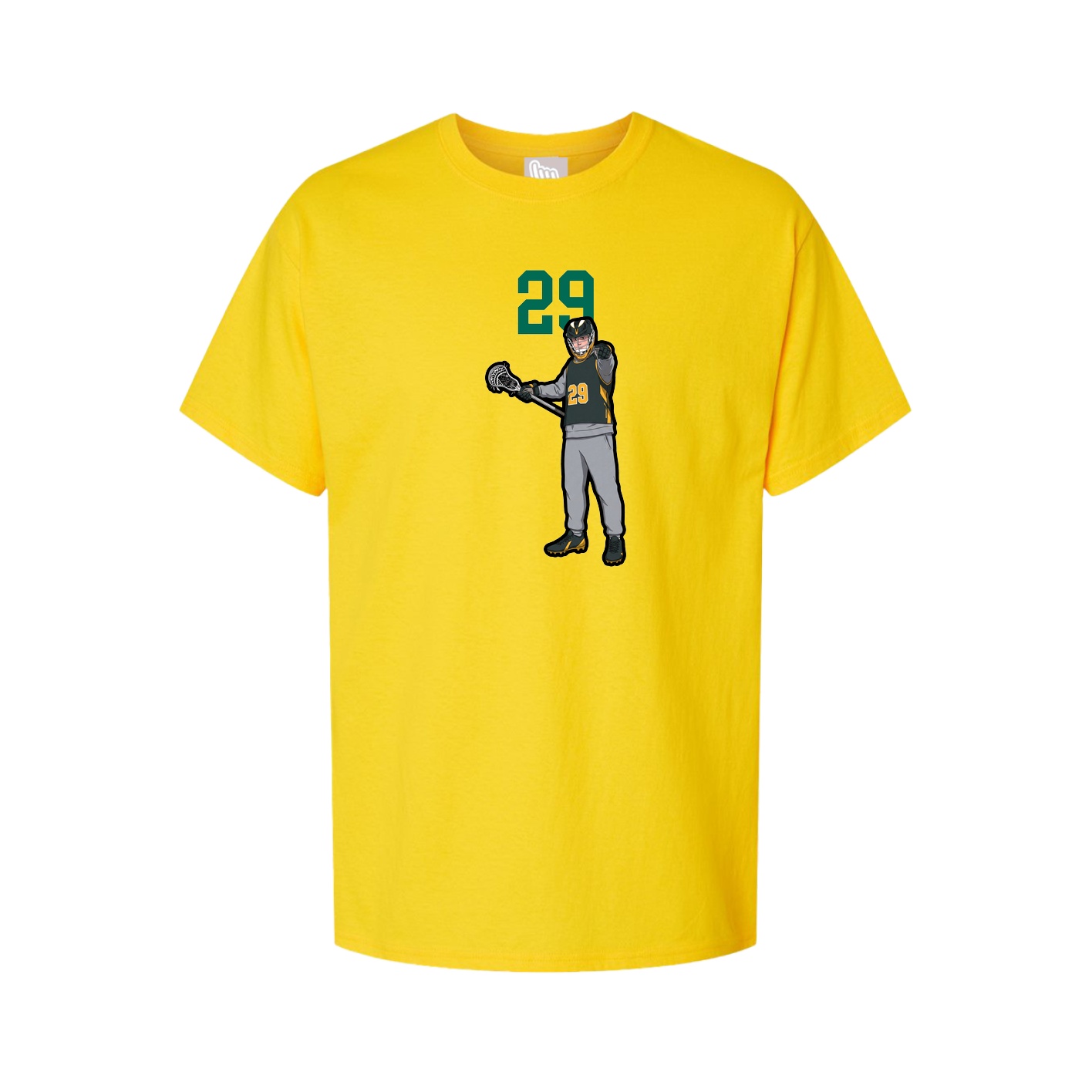 Tee — Number Top in Gold