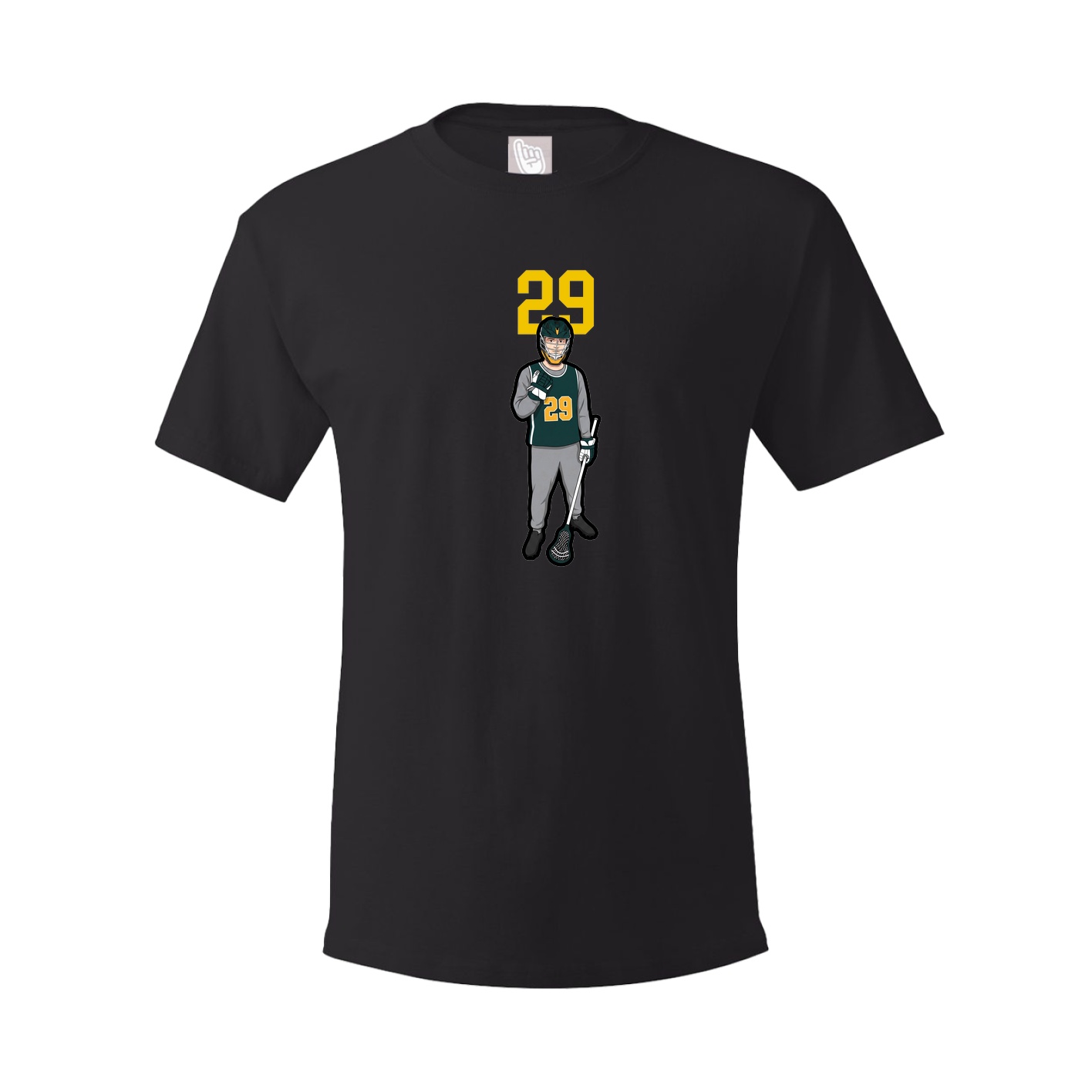 Tee — Number Top in Black