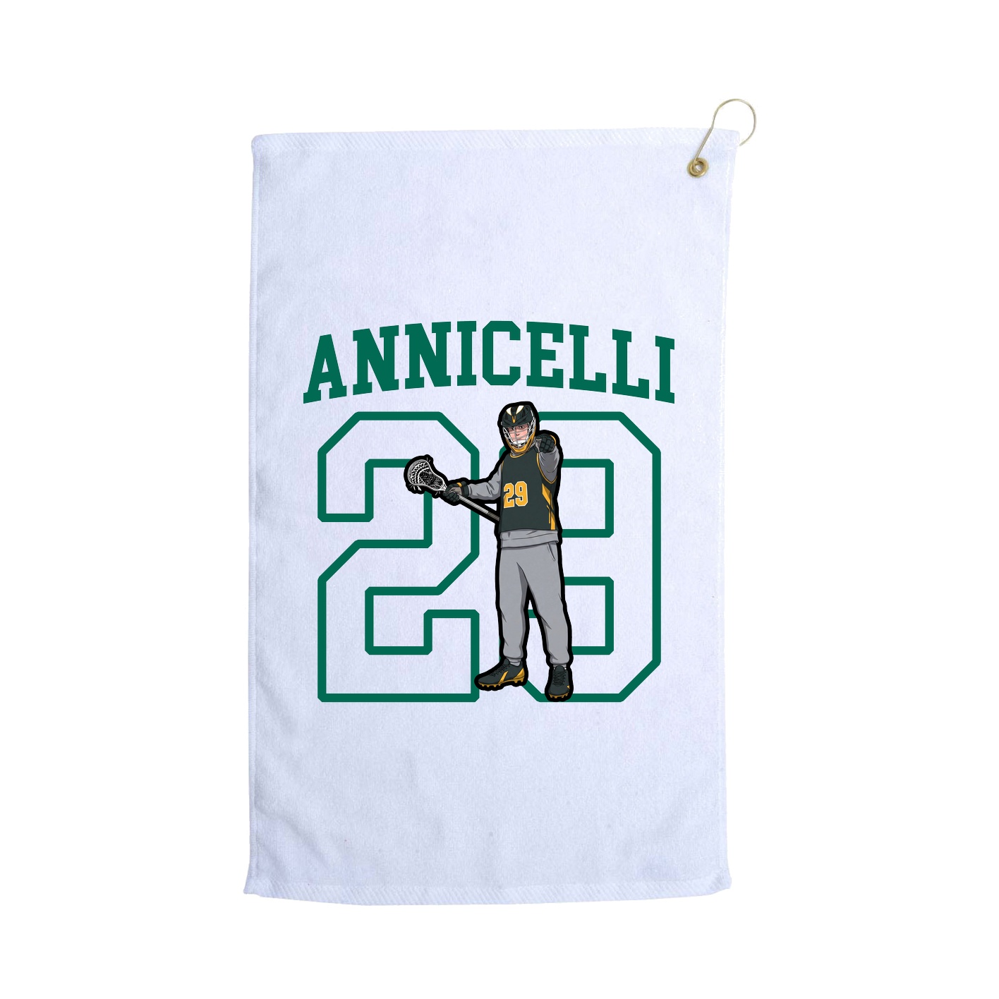 Golf Towel — Shirsey in White