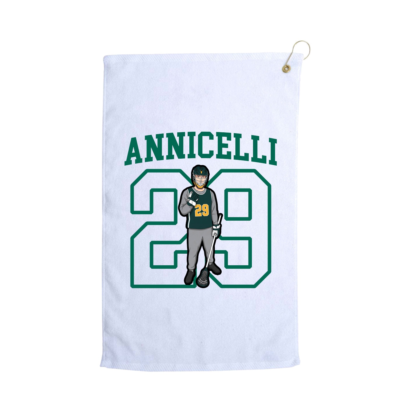Golf Towel — Shirsey in White