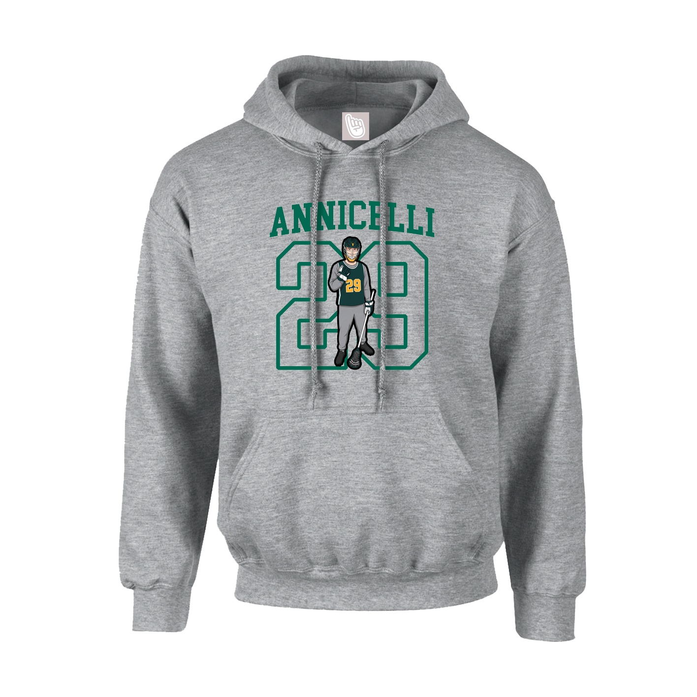 Youth Hoodie — Shirsey in Grey