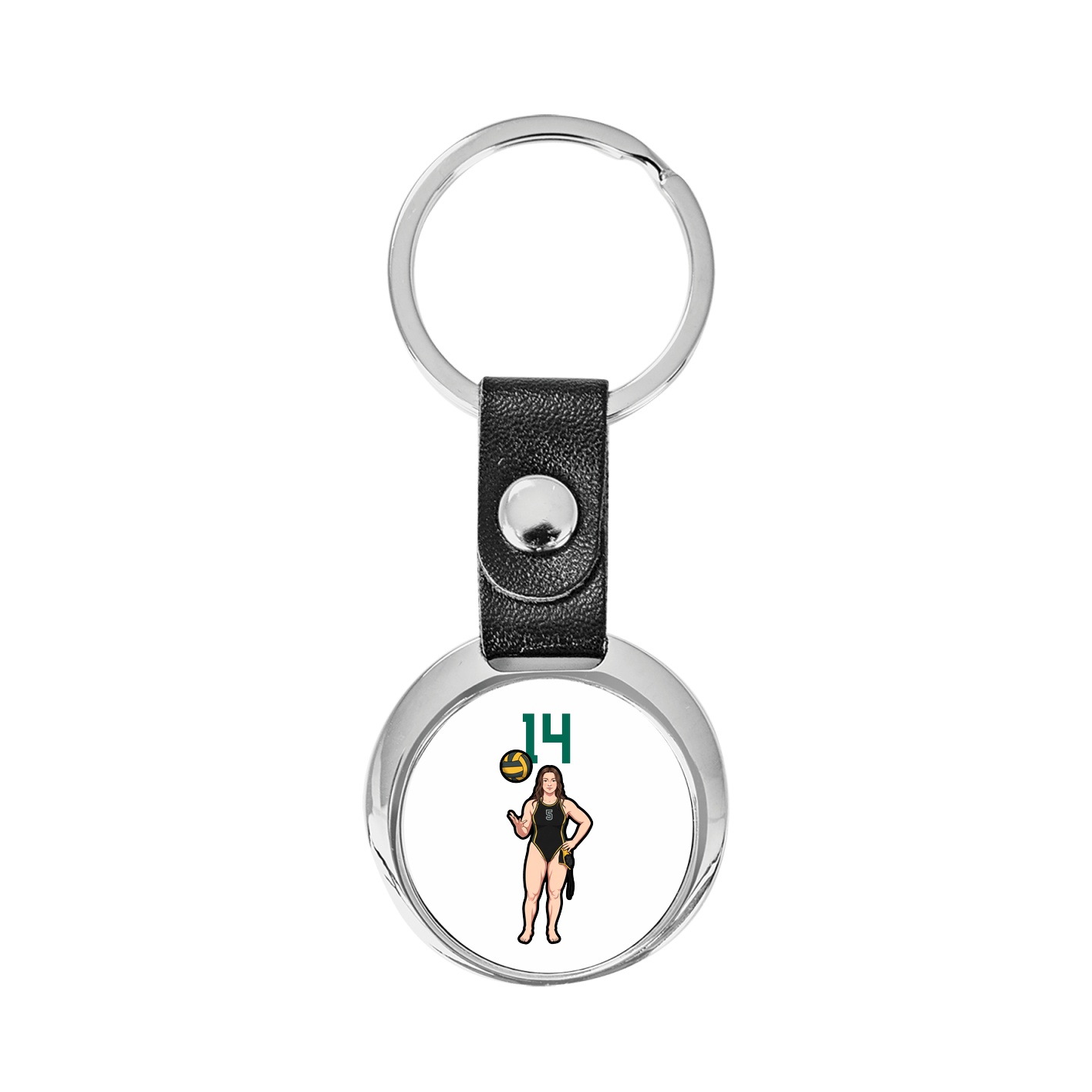 Key Chain — Number Top in Classic
