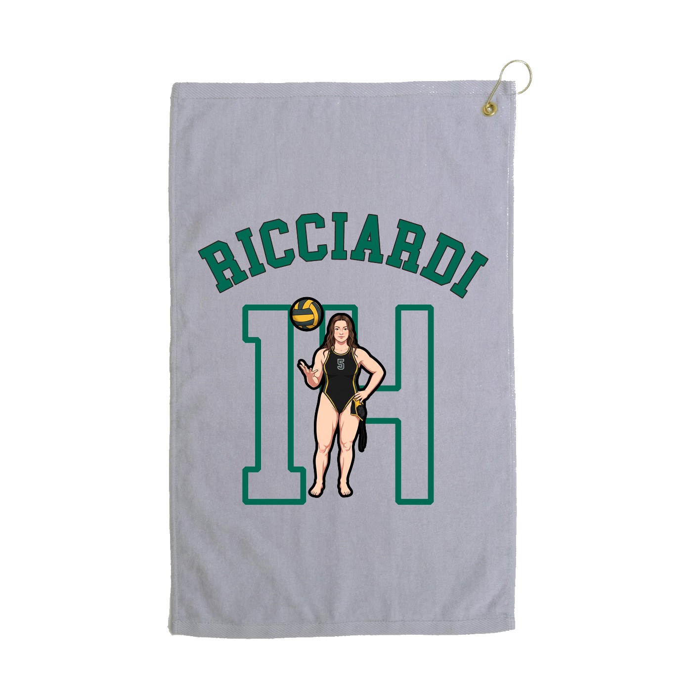 Terry Velour Golf Towel