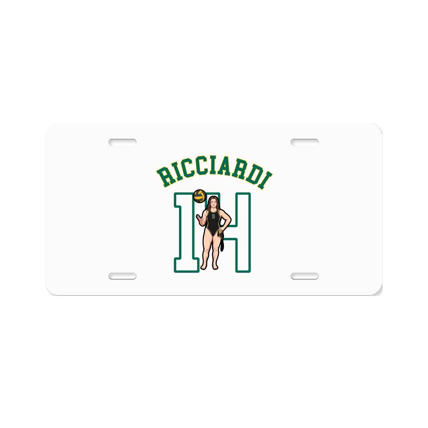 License Plate — Shirsey Arch in Classic