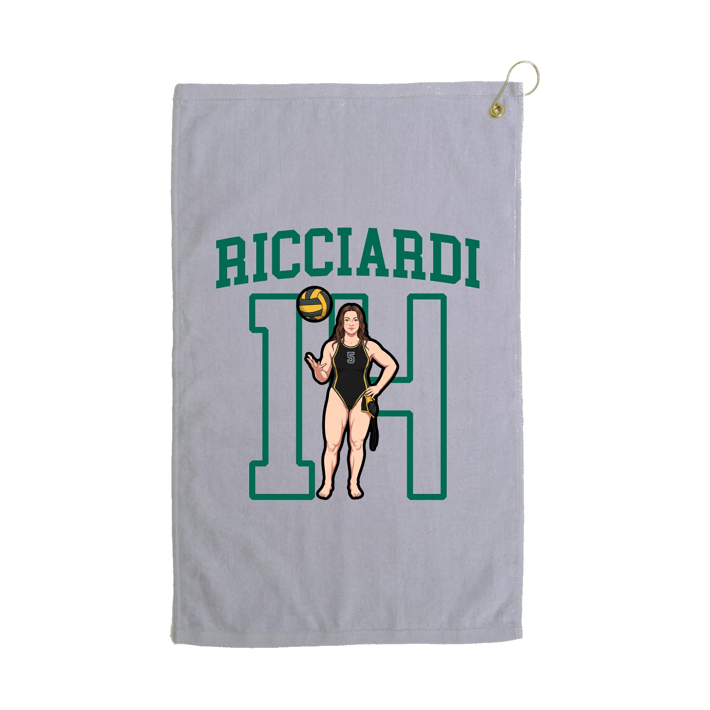 Golf Towel — Shirsey in Grey