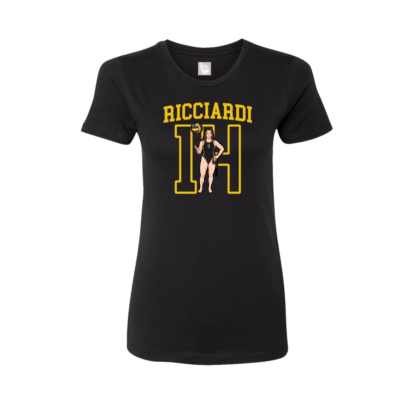 Womens Tee — Shirsey in Black