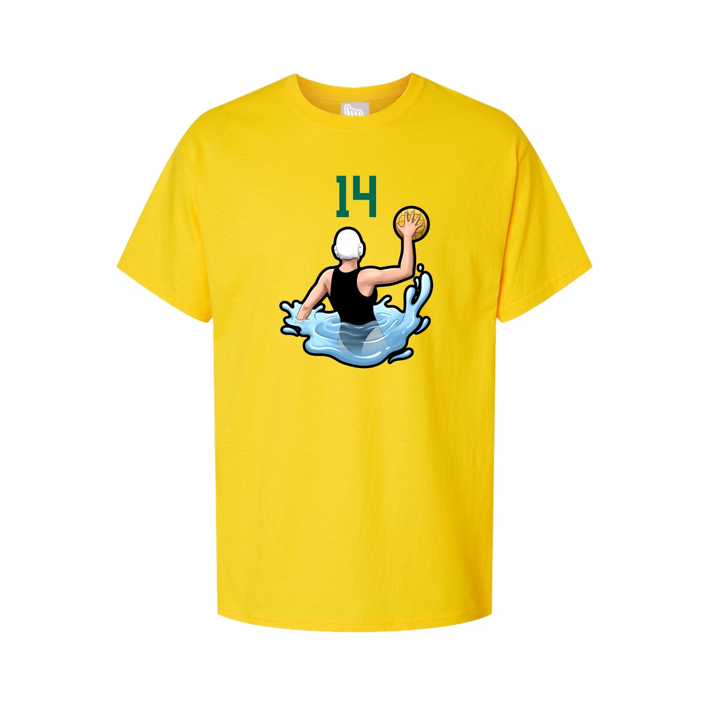 Tee — Number Top in Gold