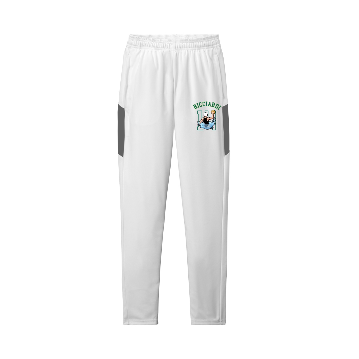 Team Travel Pant — Shirsey Arch in White/Grey