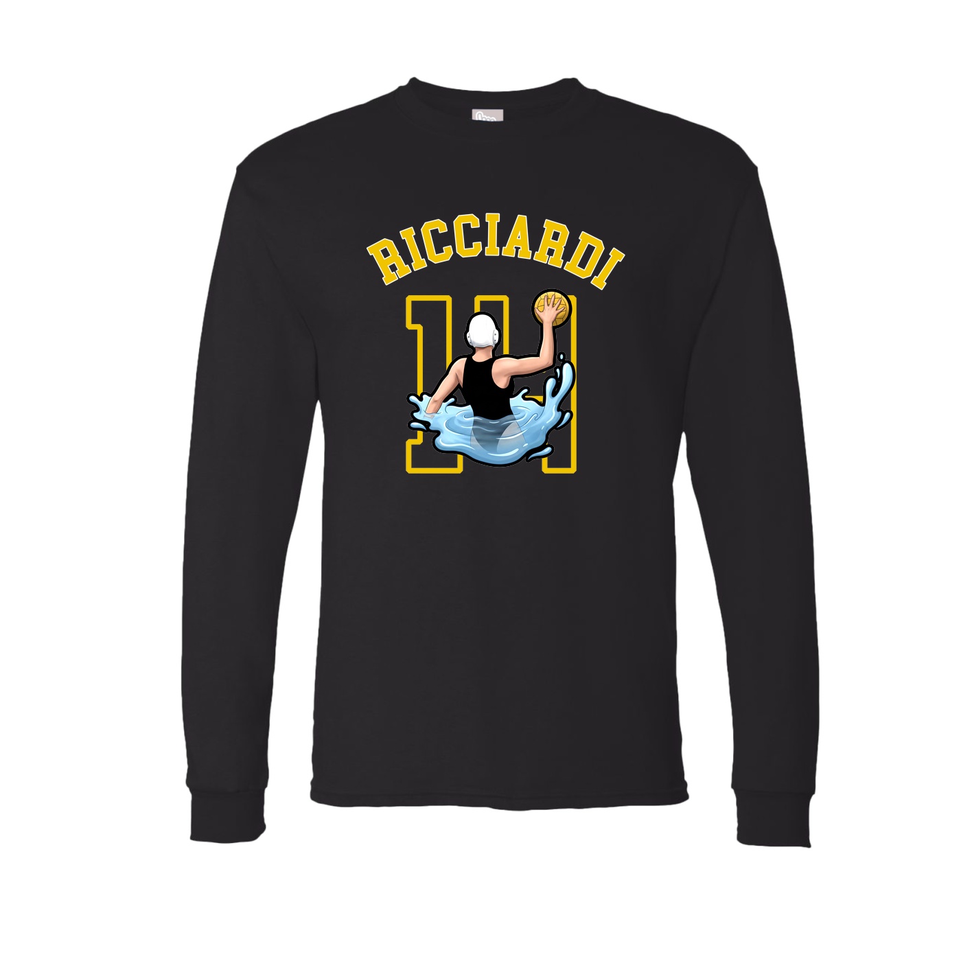 Long Sleeve Tee — Shirsey Arch in Black