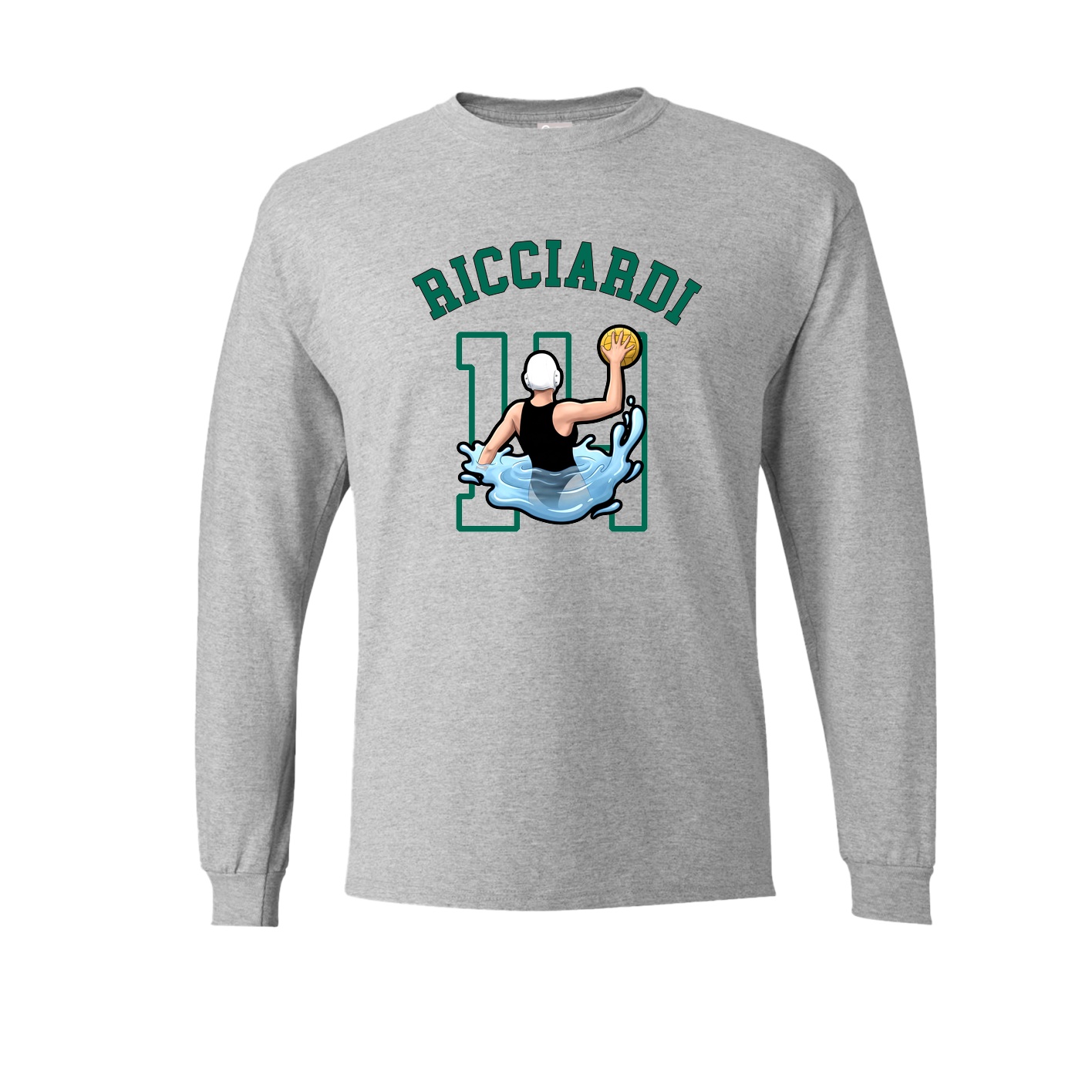 Long Sleeve Tee — Shirsey Arch in Grey