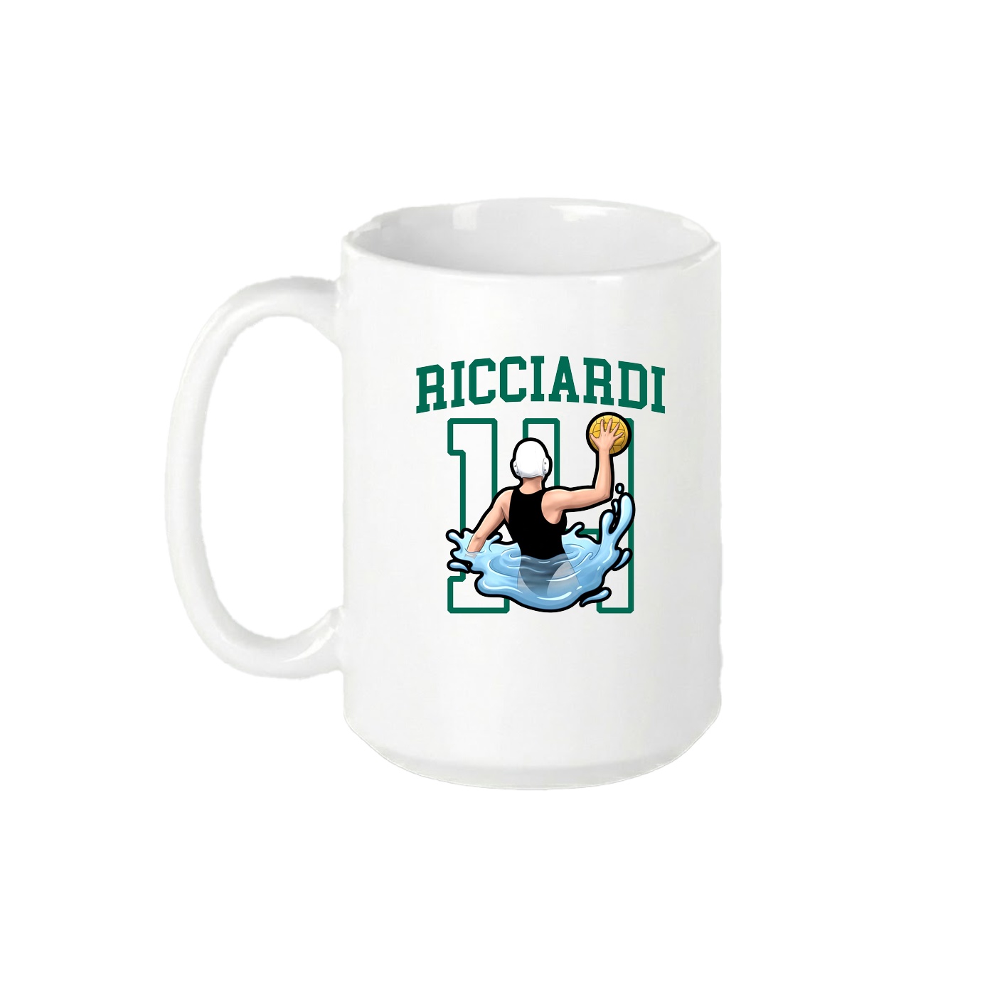 15oz Coffee Mug — Shirsey in White