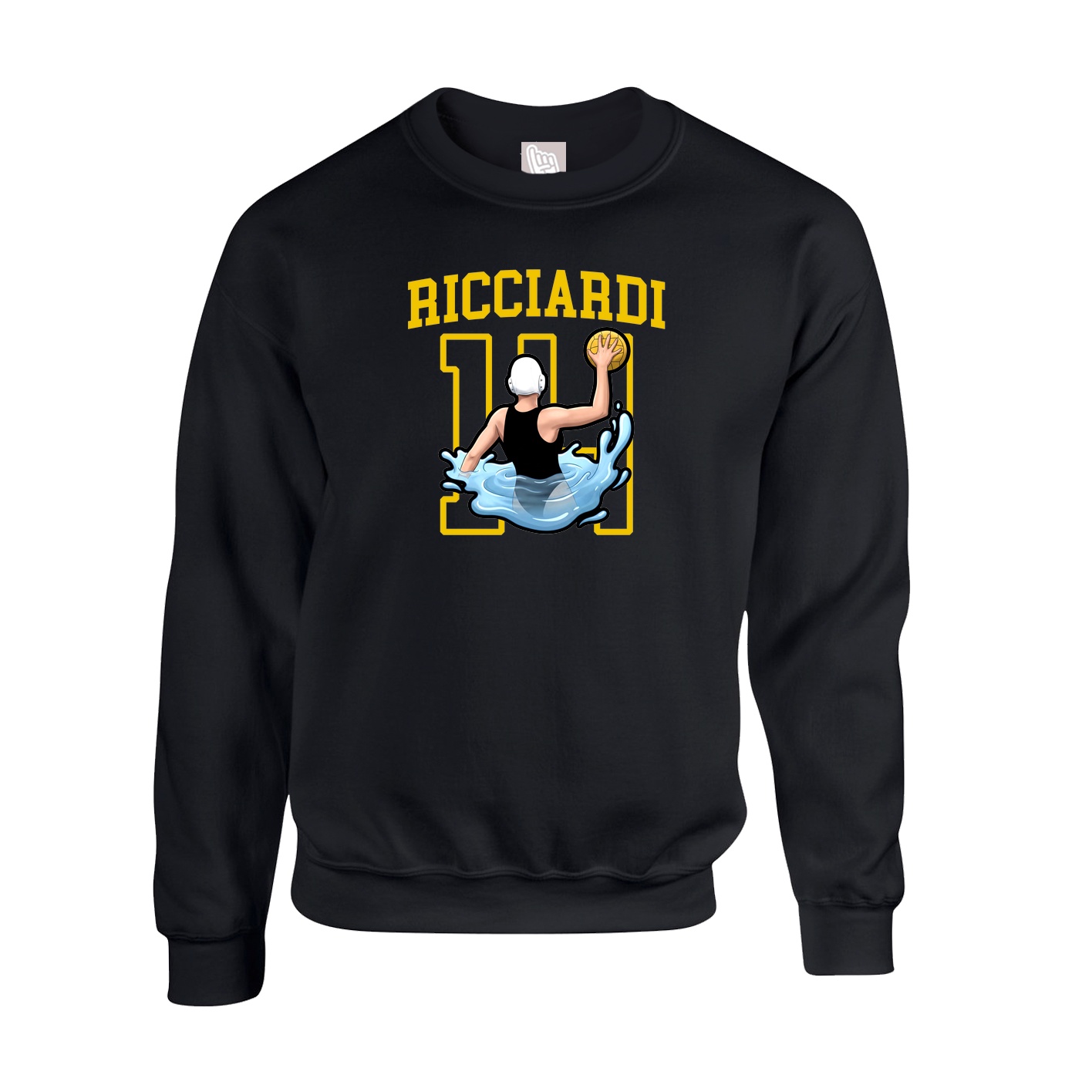 Fleece Crew — Shirsey in Black