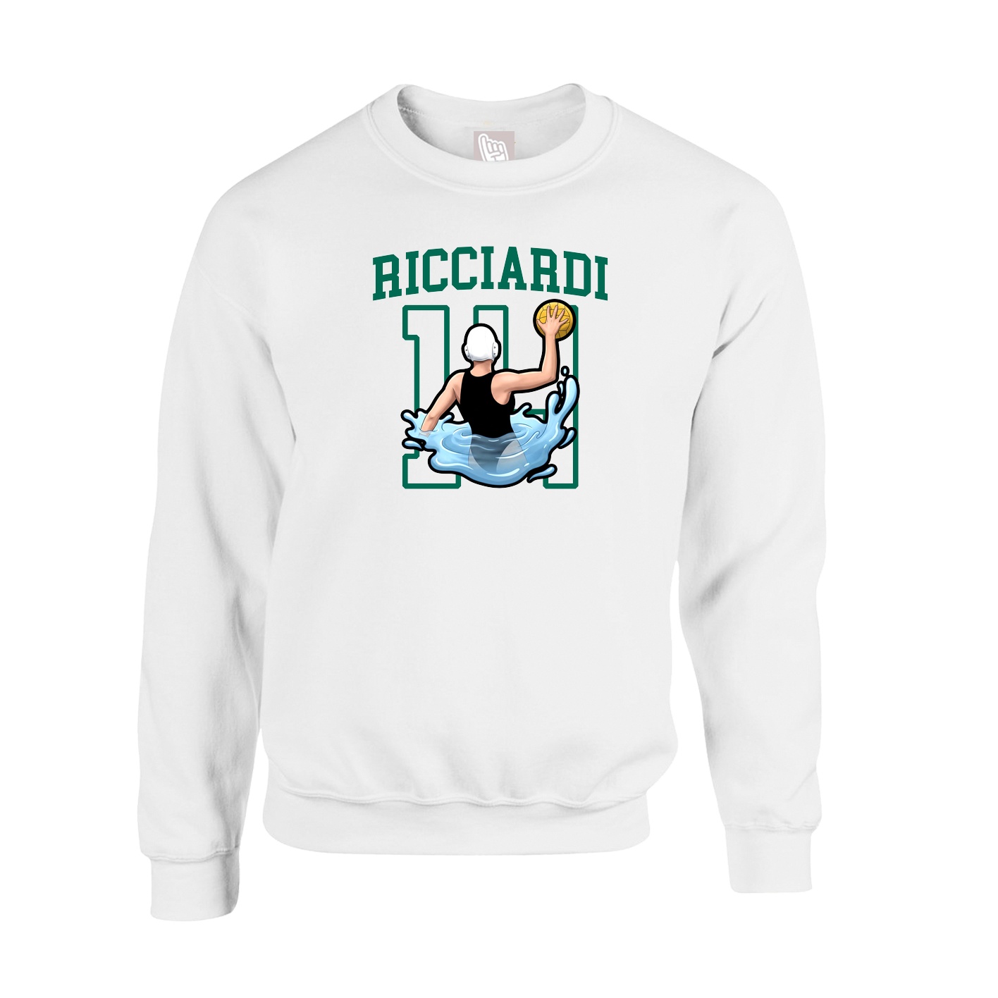 Fleece Crew — Shirsey in White