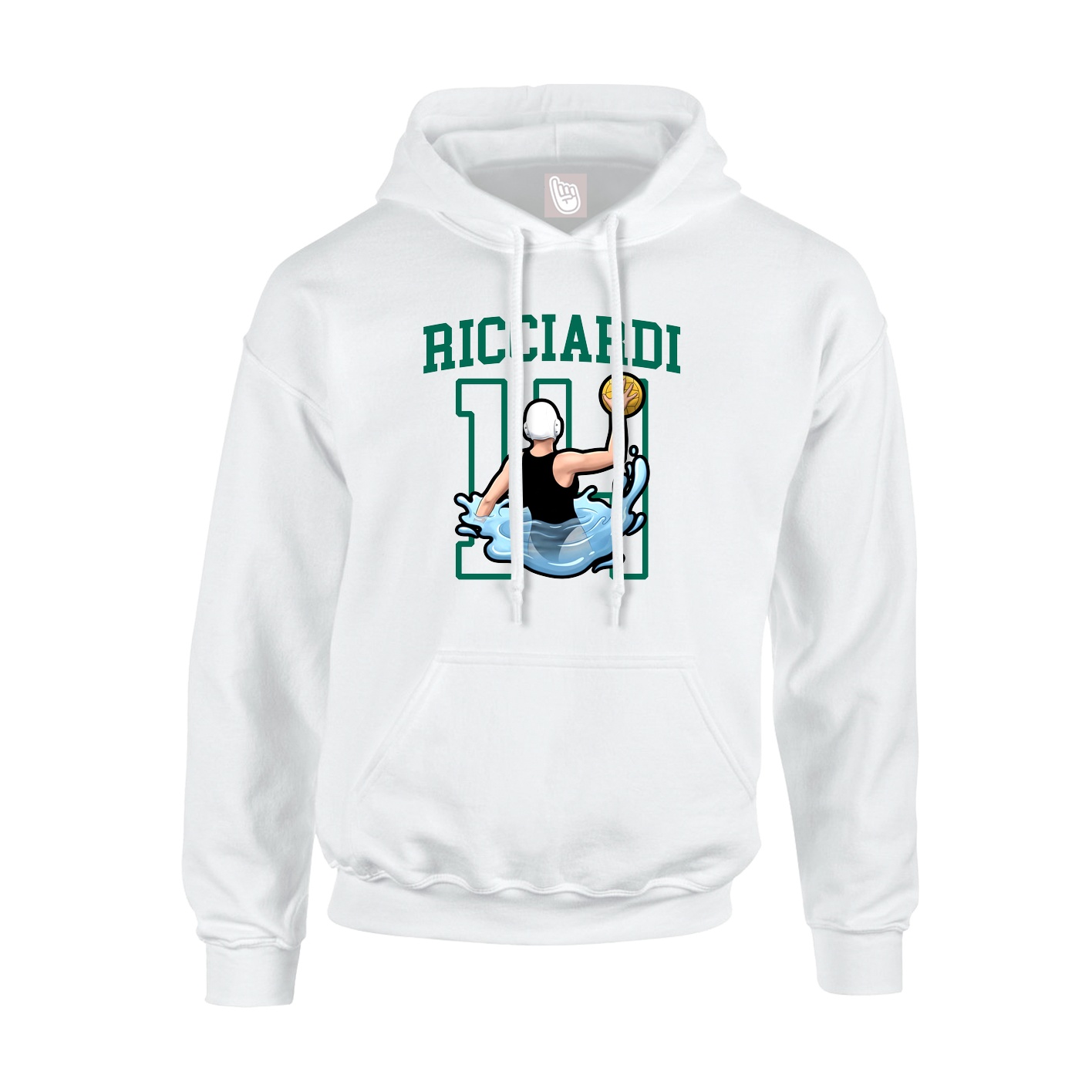 Youth Hoodie — Shirsey in White