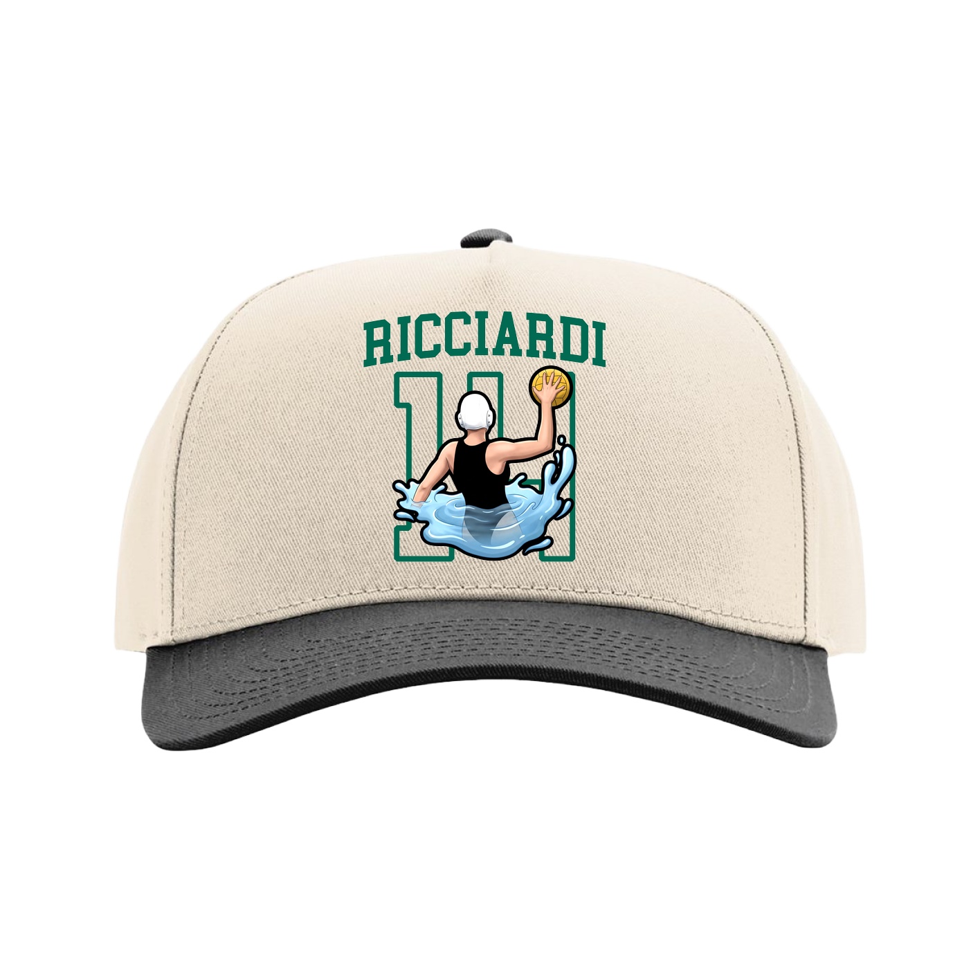 Full Fabric Five-Panel Champ Cap