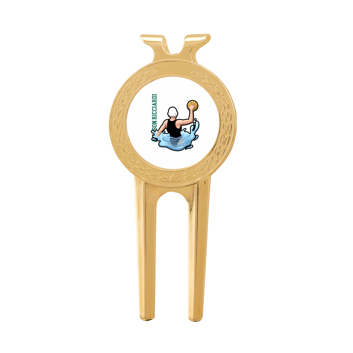 Divot Tool with Ball Marker — Name Vertical in Classic