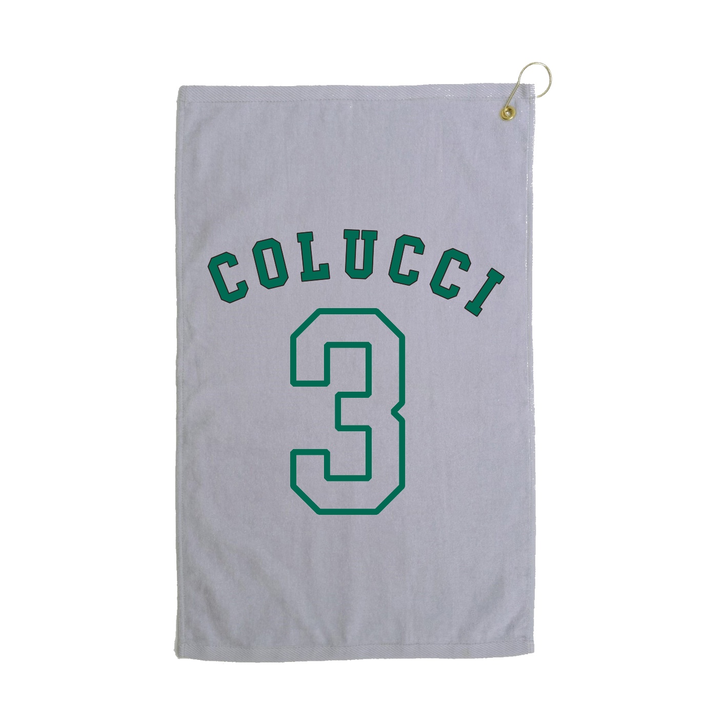 Golf Towel — Shirsey Arch in Grey