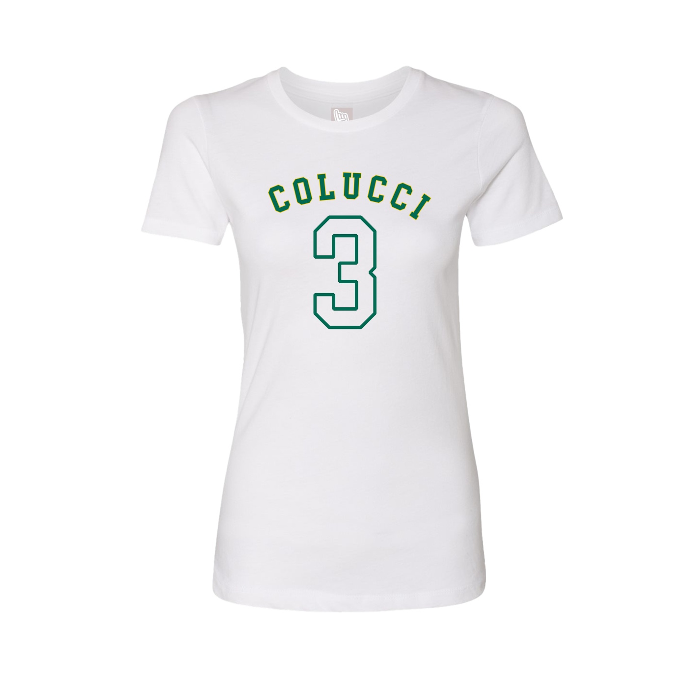 Womens Tee — Shirsey Arch in White