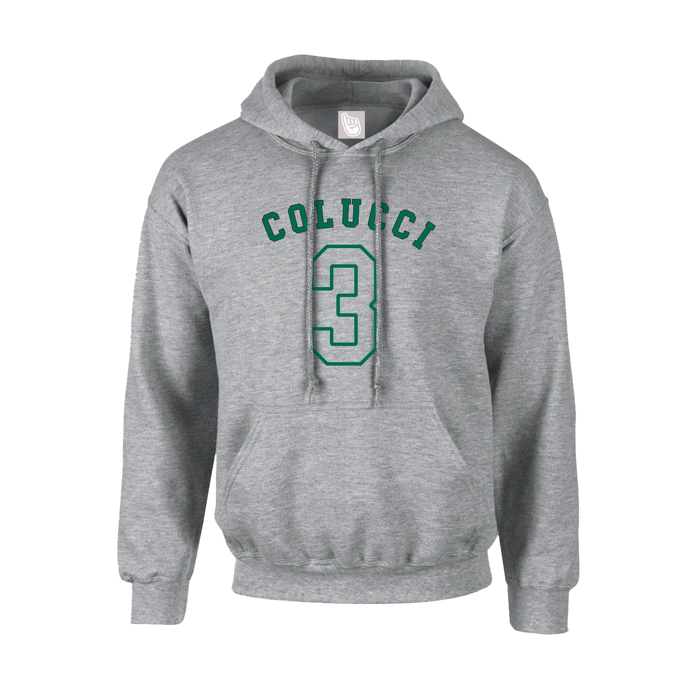 Youth Hoodie — Shirsey Arch in Grey